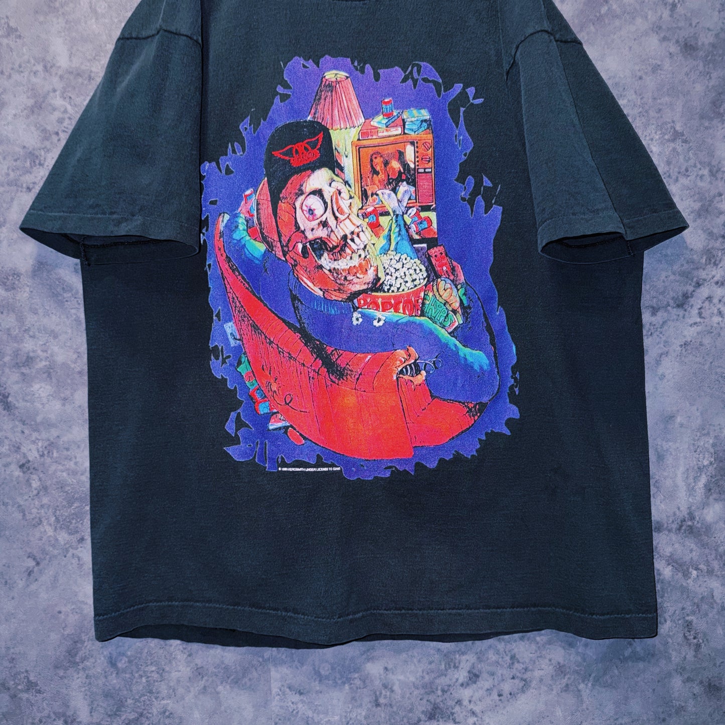 【doppio】90’s vintage “Aerosmith” graphic design band T-shirt