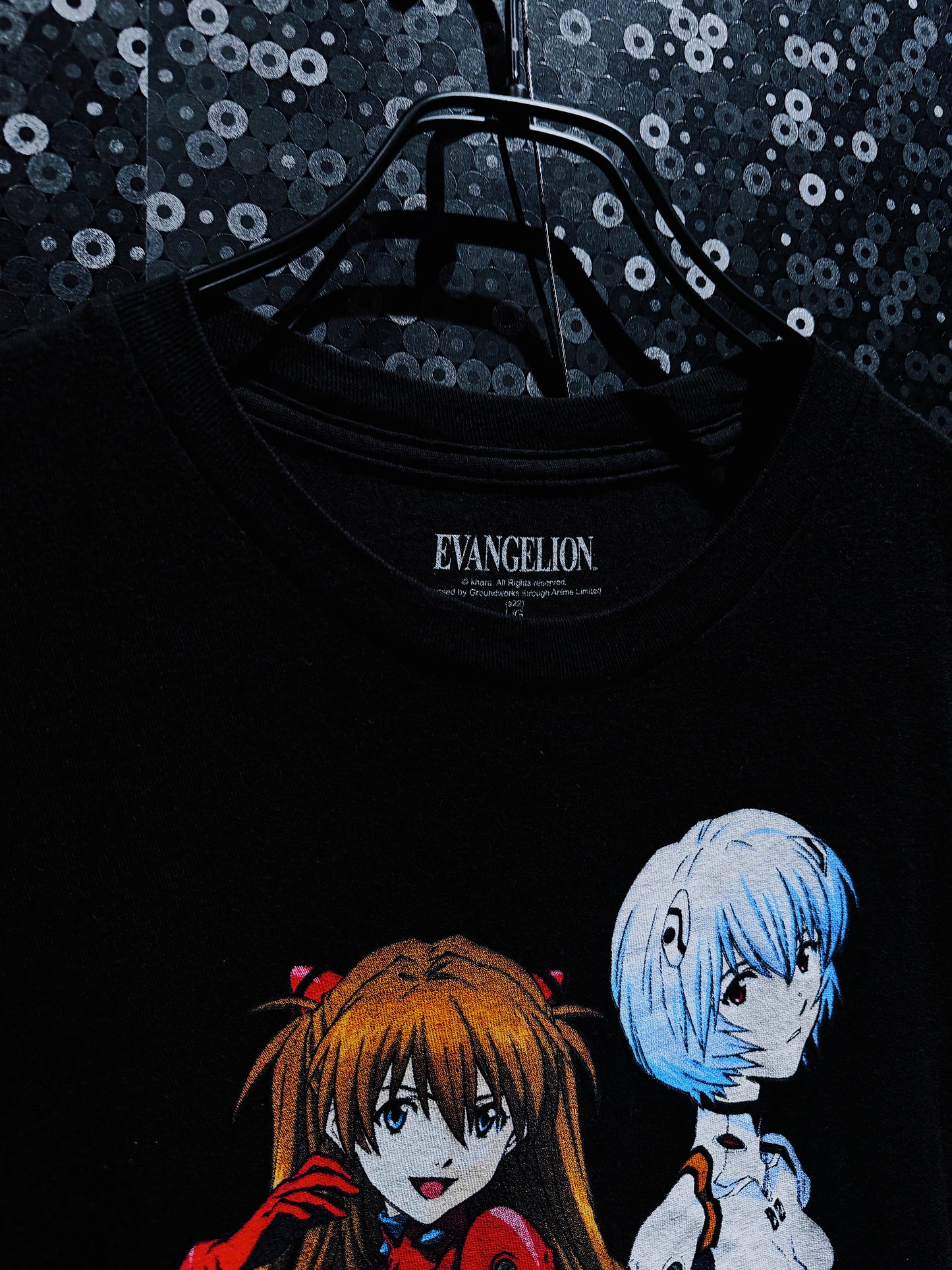 【ÆIEM】official EVANGELION Asuka Langley & Rei Ayanami Graphic T-shirt