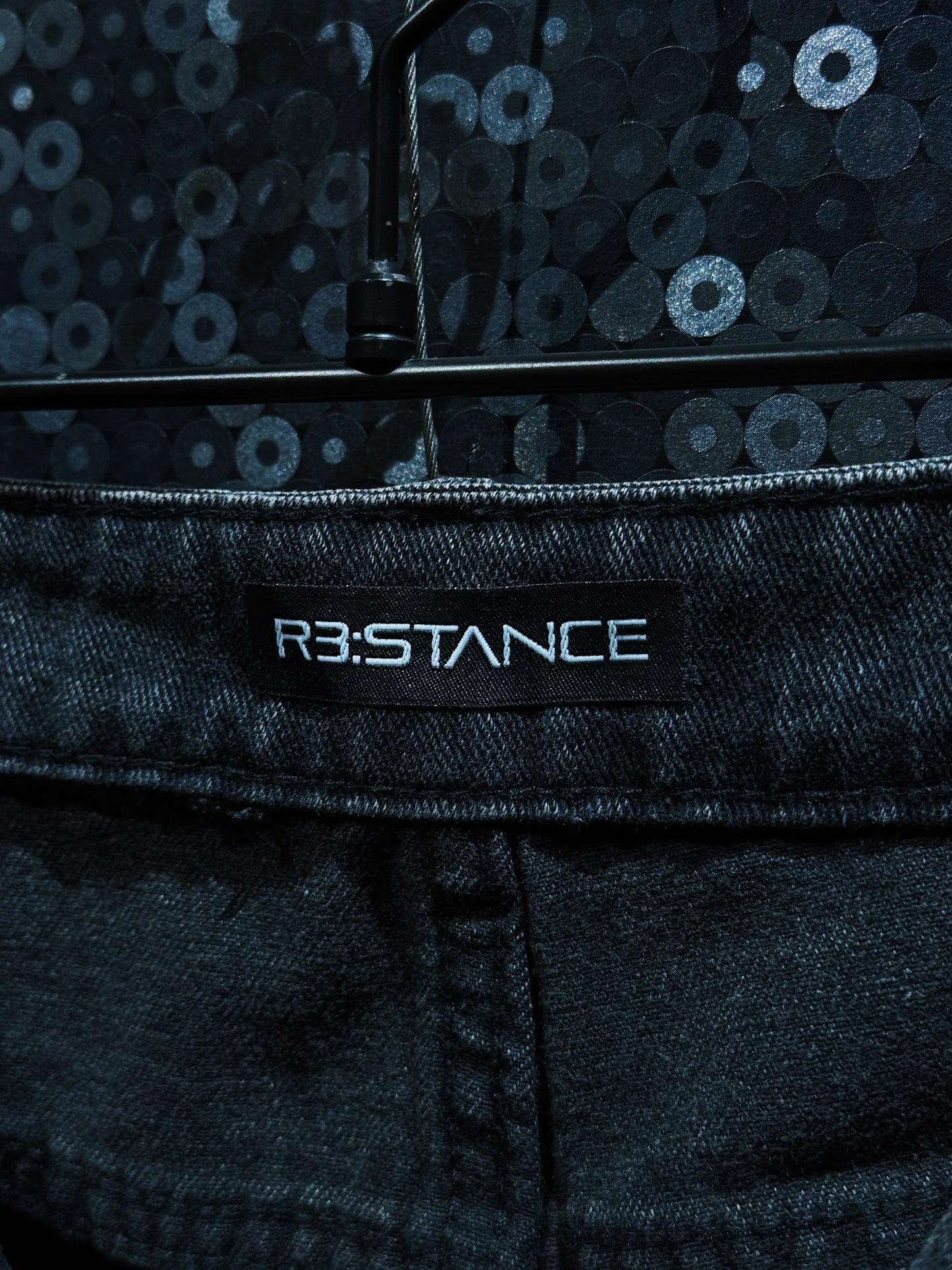 【ÆIEM】"RƎ:STANCE” Hand-Painted Reconstructed Denim