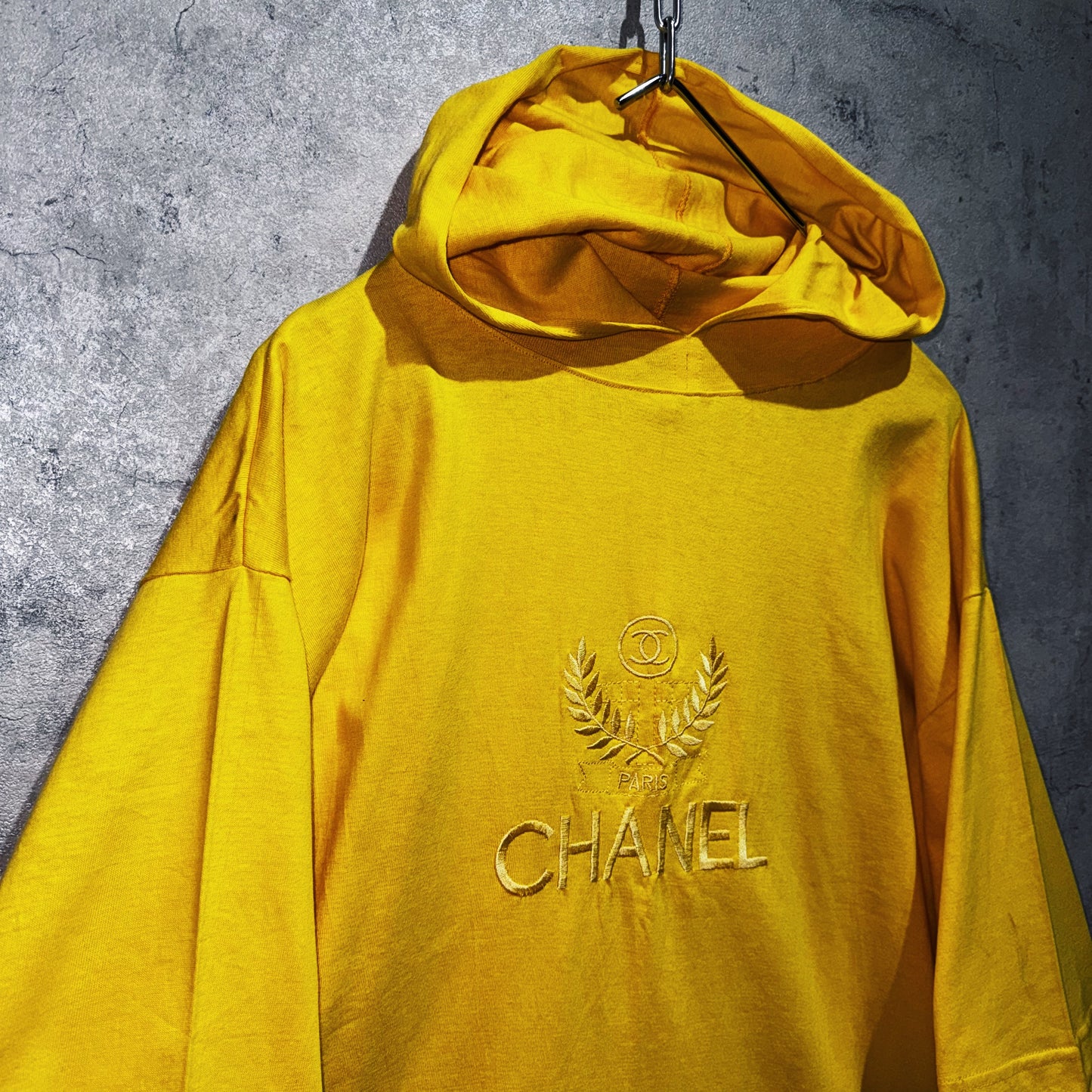 "CHANEL"logo embroidery design hoodie short sleeve T shirt