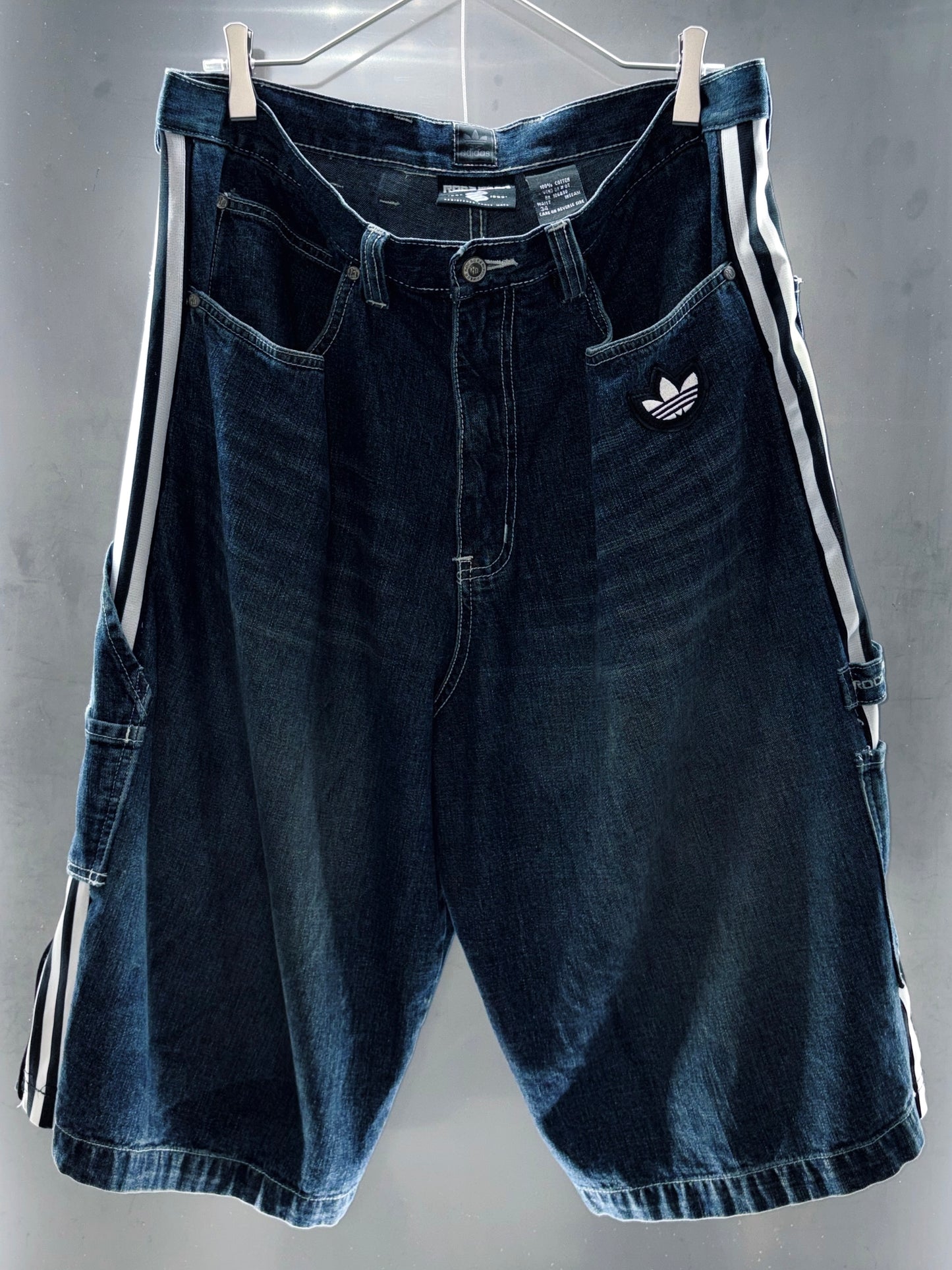 special Original Re:make adidas loose denim pants