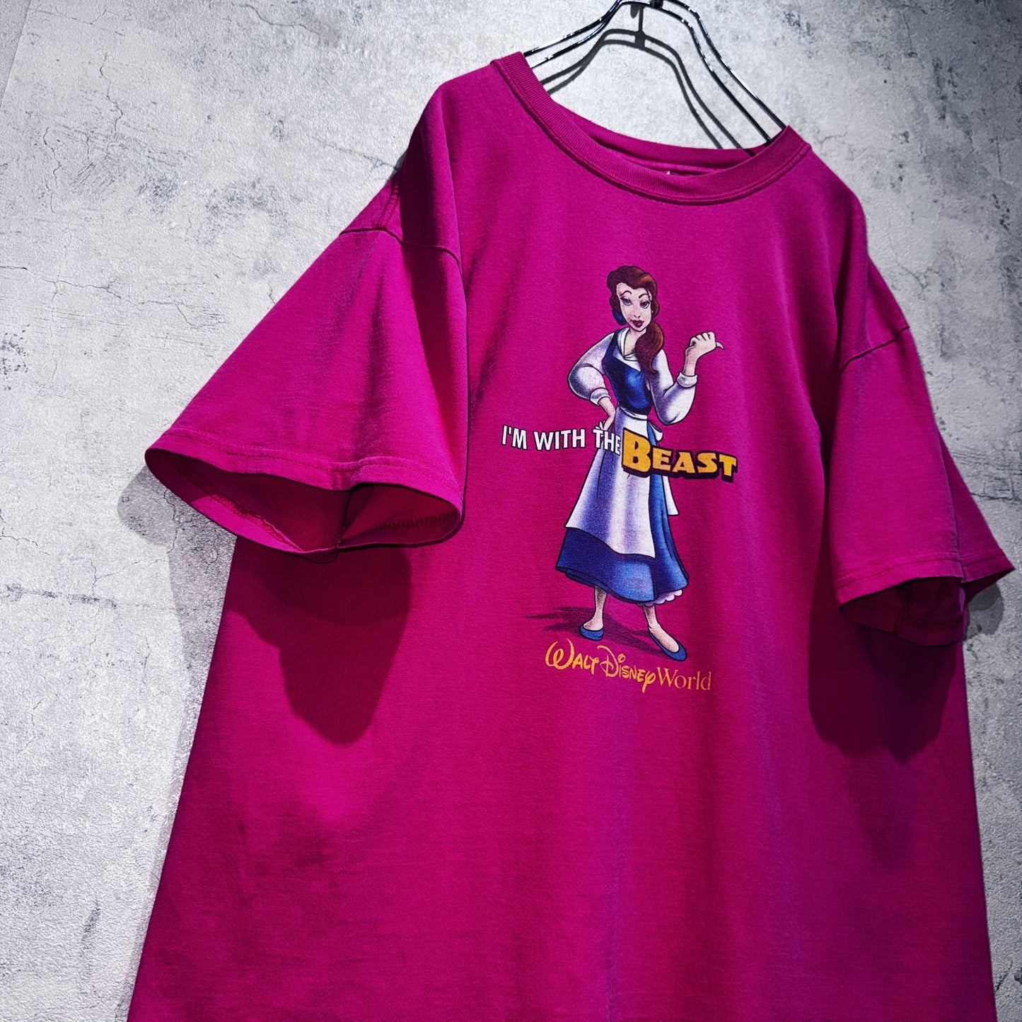 "Beauty and the Beast"Belle single design color T shirt