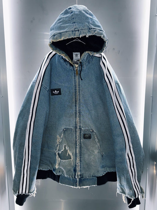 special Original Re:make "vintage adidas x vintage Carhartt Active Jacket"