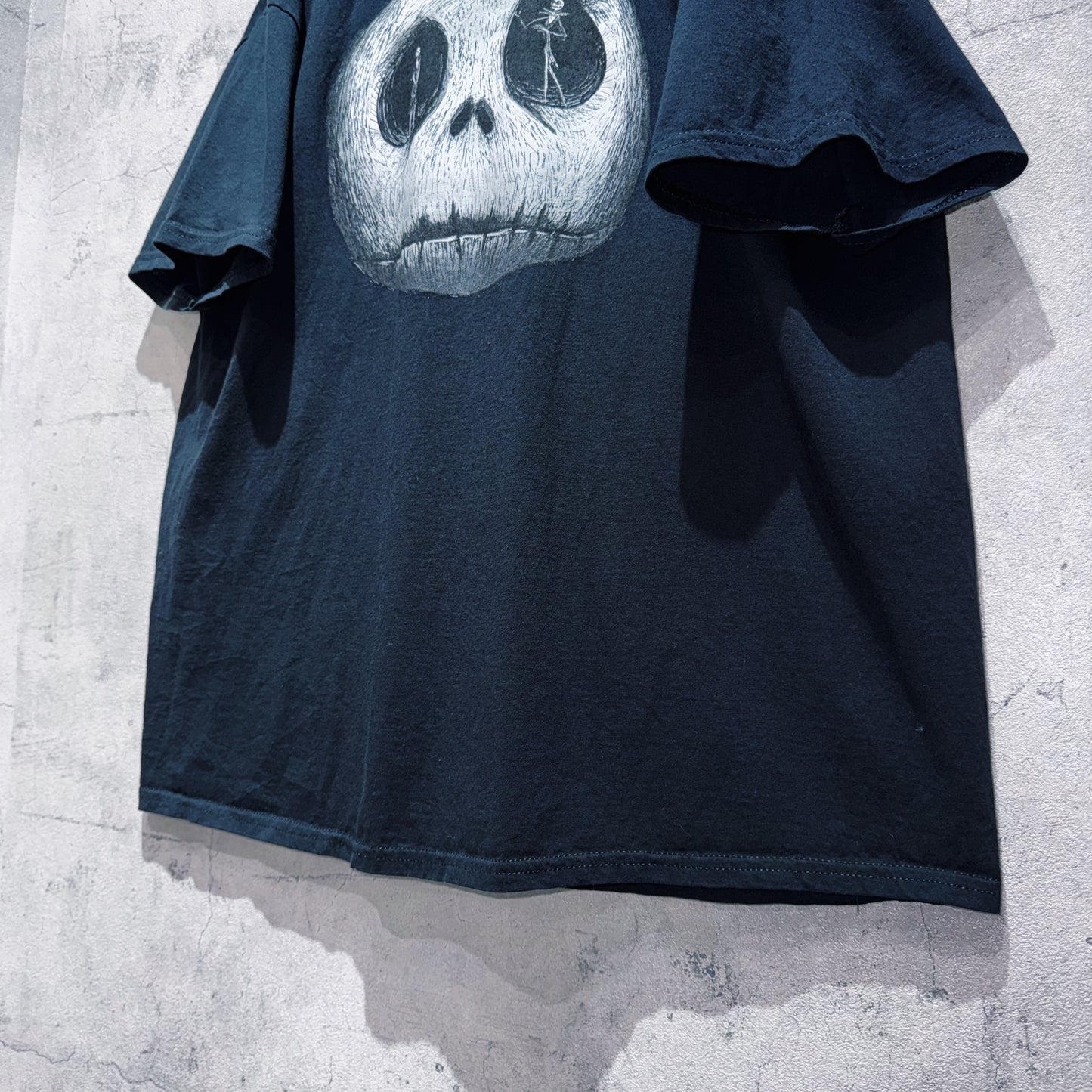"Nightmare before Christmas"Jack Skellington&amp;Sally graphic design T shirt