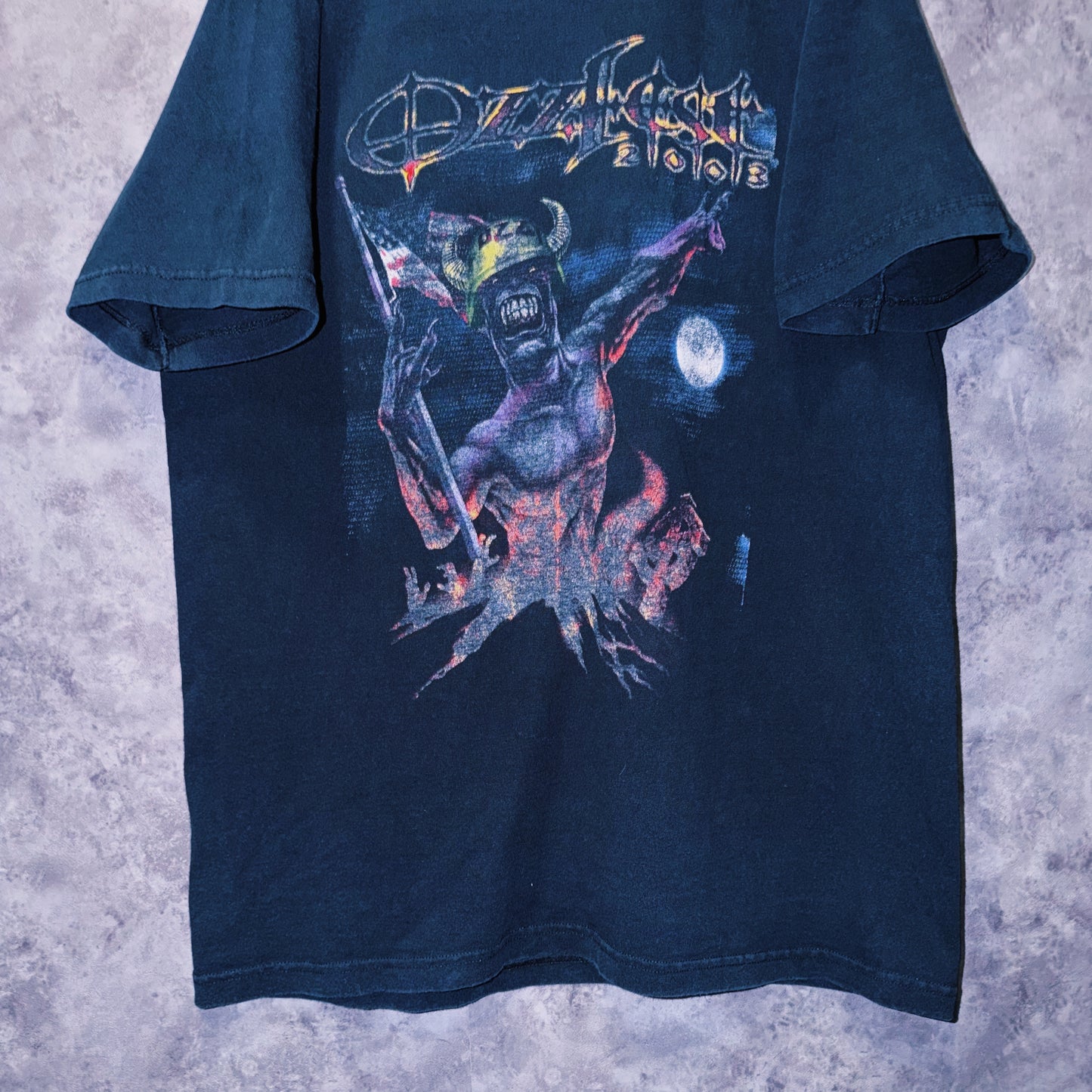 【doppio】00’s vintage “Ozzfest” graphic design band festival T-shirt