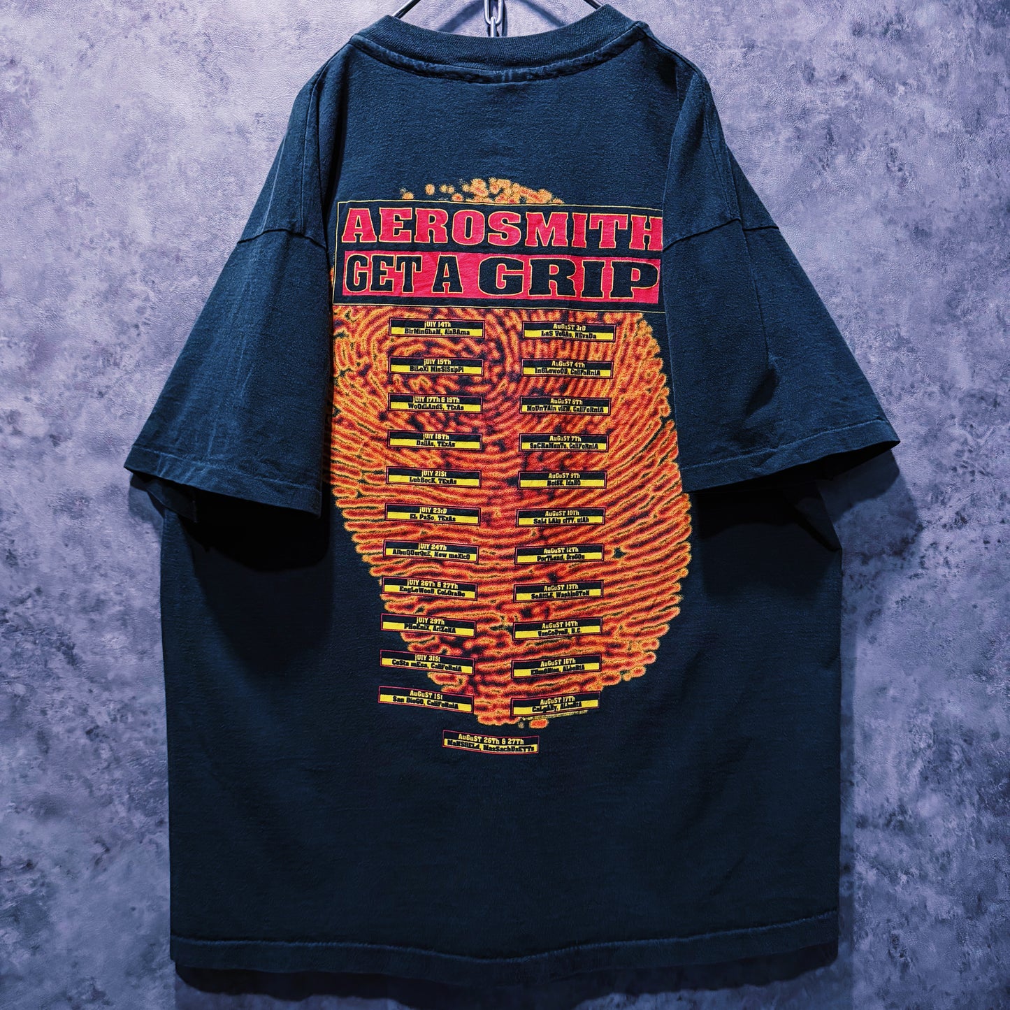 【doppio】90’s vintage “Aerosmith” graphic design band T-shirt