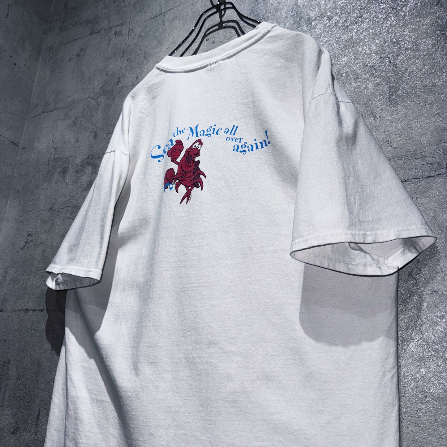 90's"Disney"Sebastian single design promotion T shirt