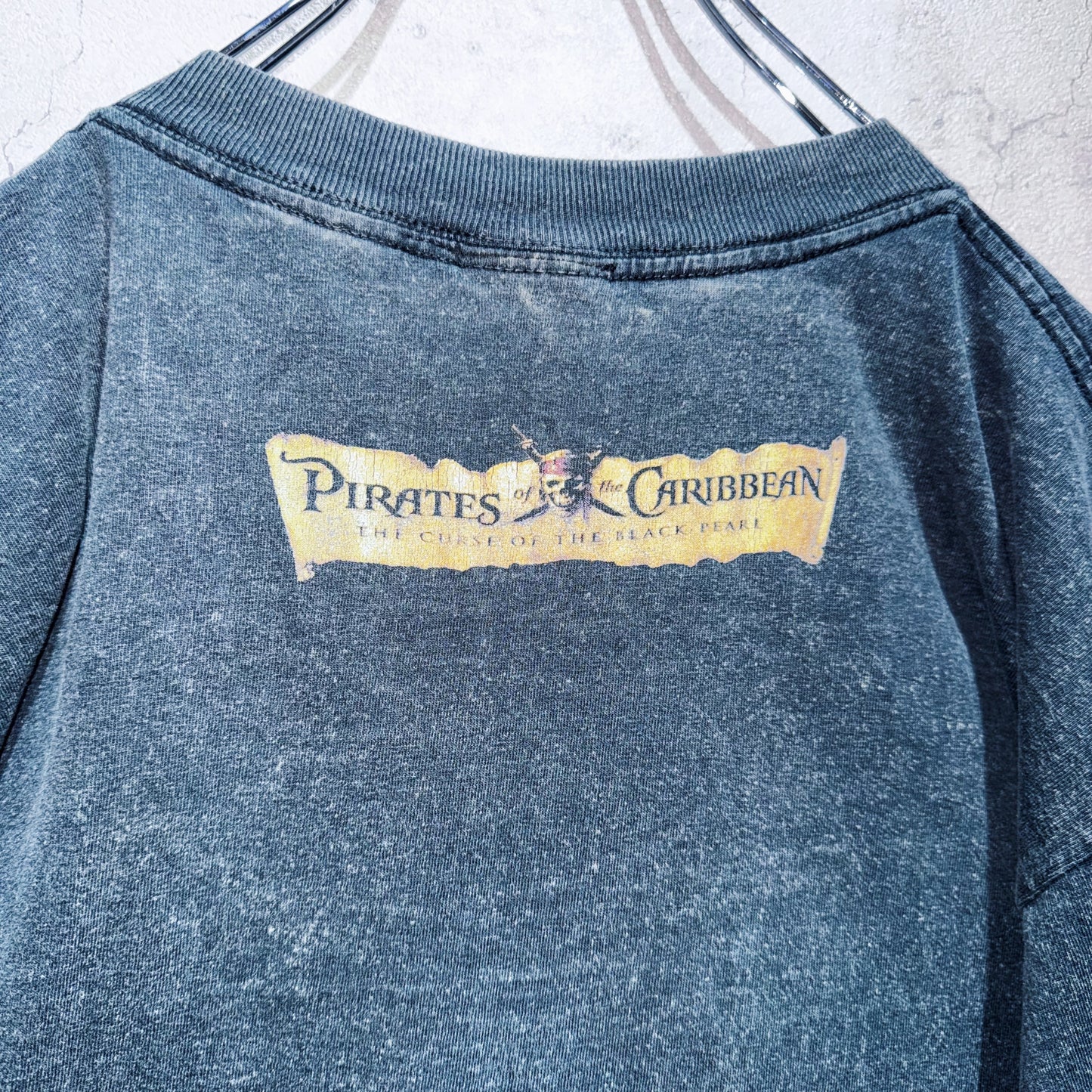 "Pirates of the Caribbean"iconic logo design print T shirt