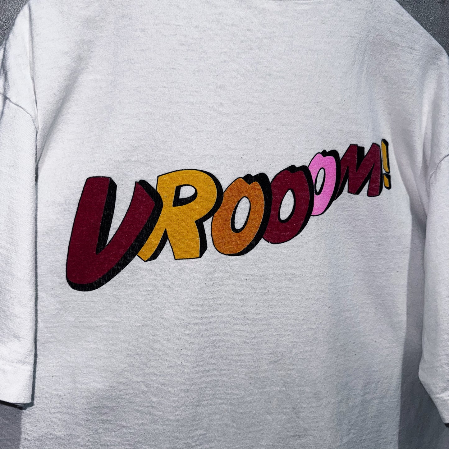 80's"Disney"Who Framed Roger Rabbit Vrooom design vintage T shirt