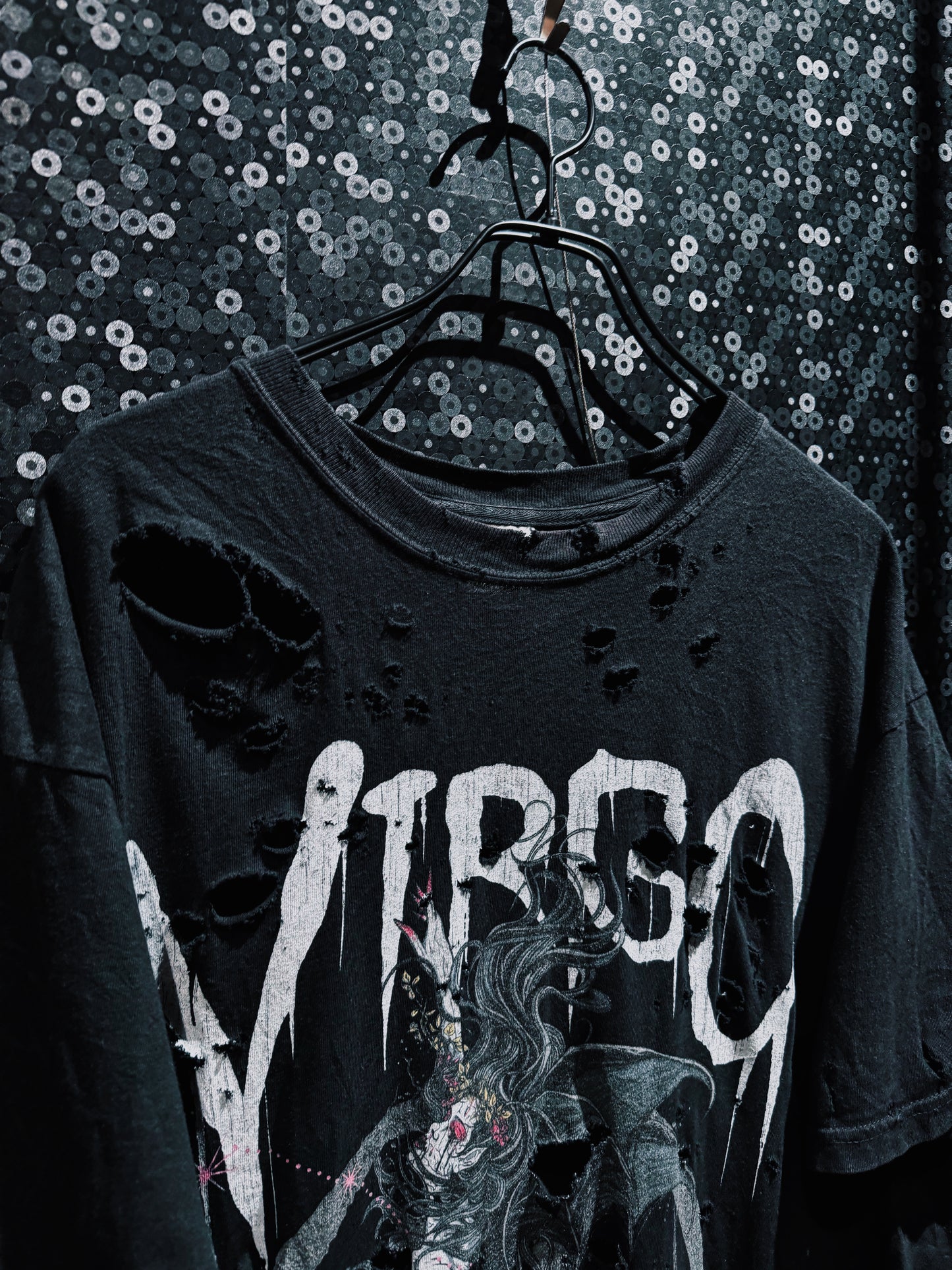 【ÆIEM】Natural “boro” Remake MURSO Graphic T-shirt