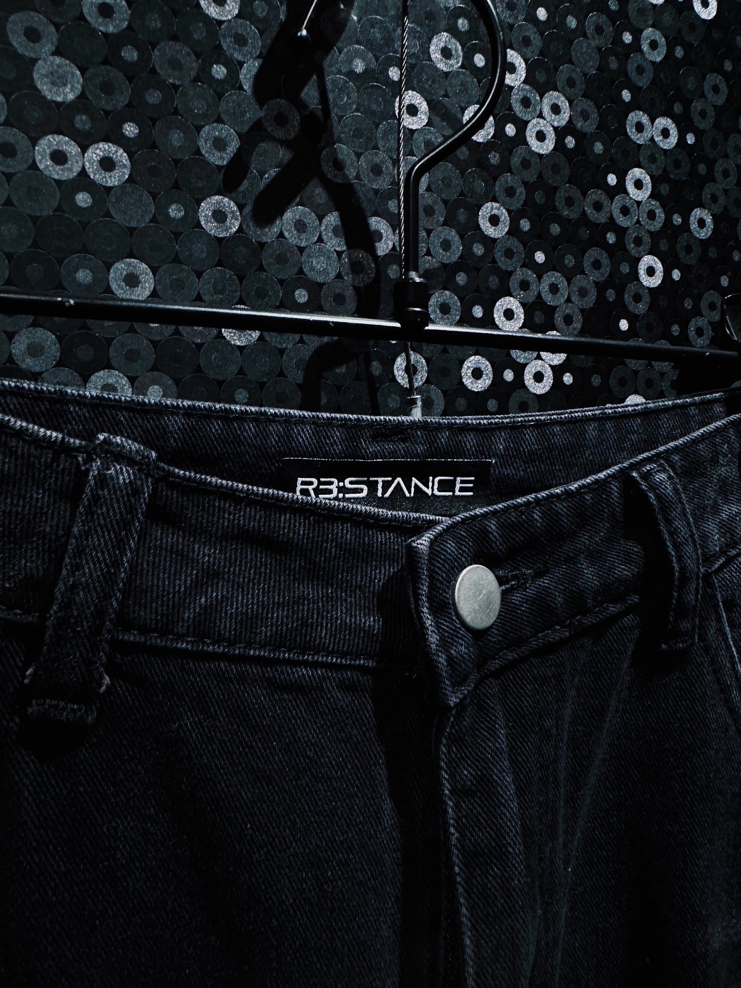 【ÆIEM】"RƎ:STANCE” Hand-Painted Reconstructed Denim