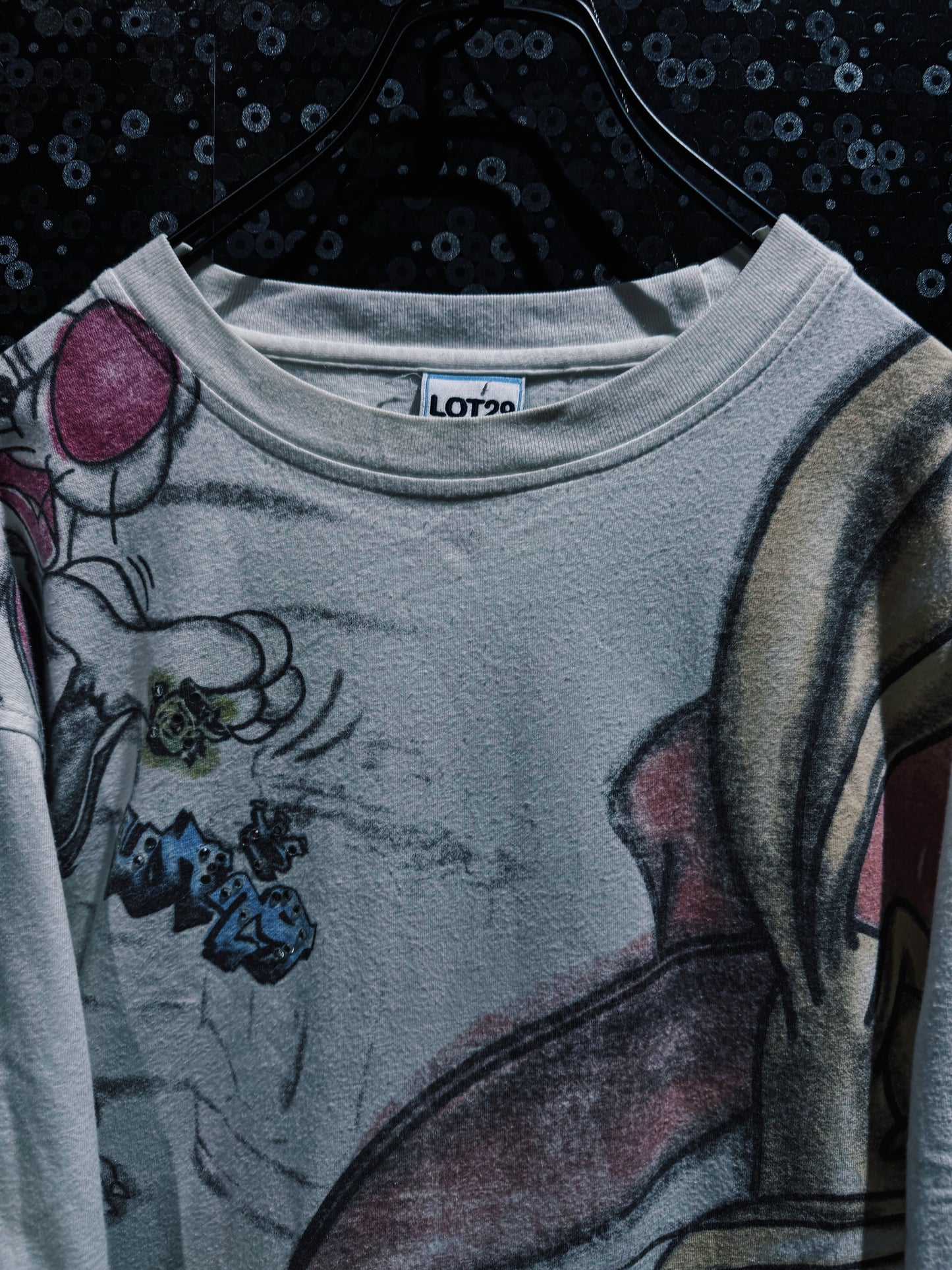 【ÆIEM】LOT29 Sylvester Big Print T-shirt