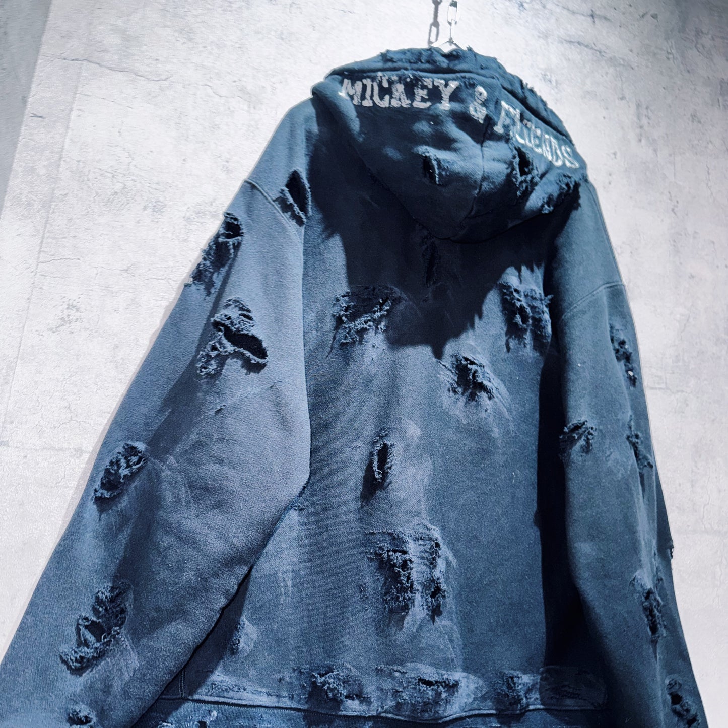 "Disney×Champion"REVERSE WEAVE Mickey&Friends design boro custom hoodie