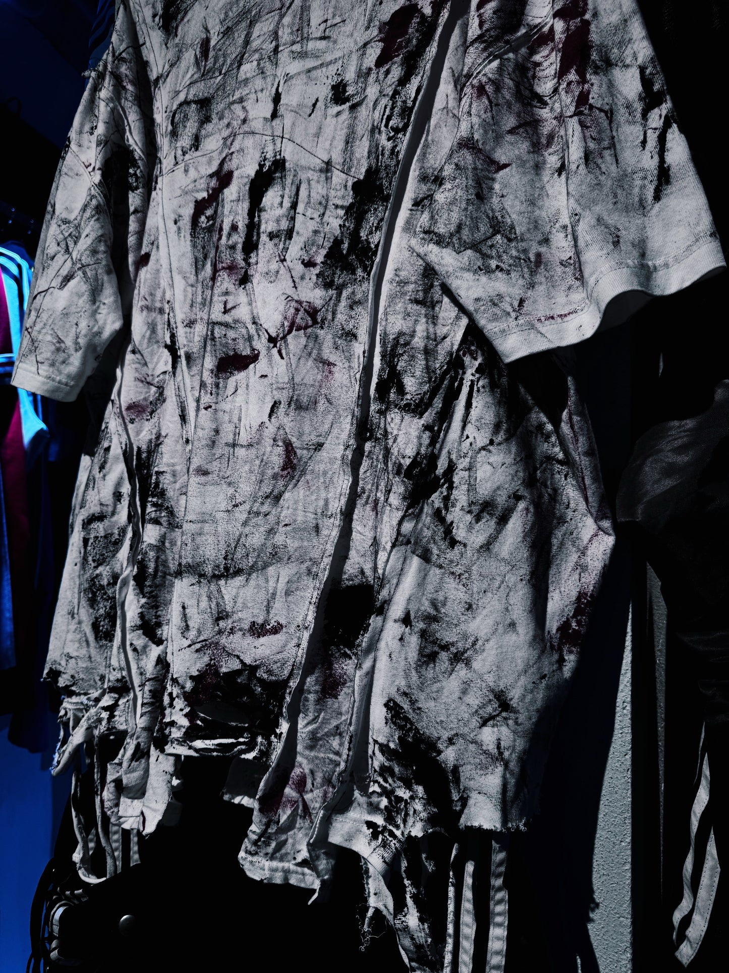 "vivid notes"The Anarchist's Layered Orbit T-shirt