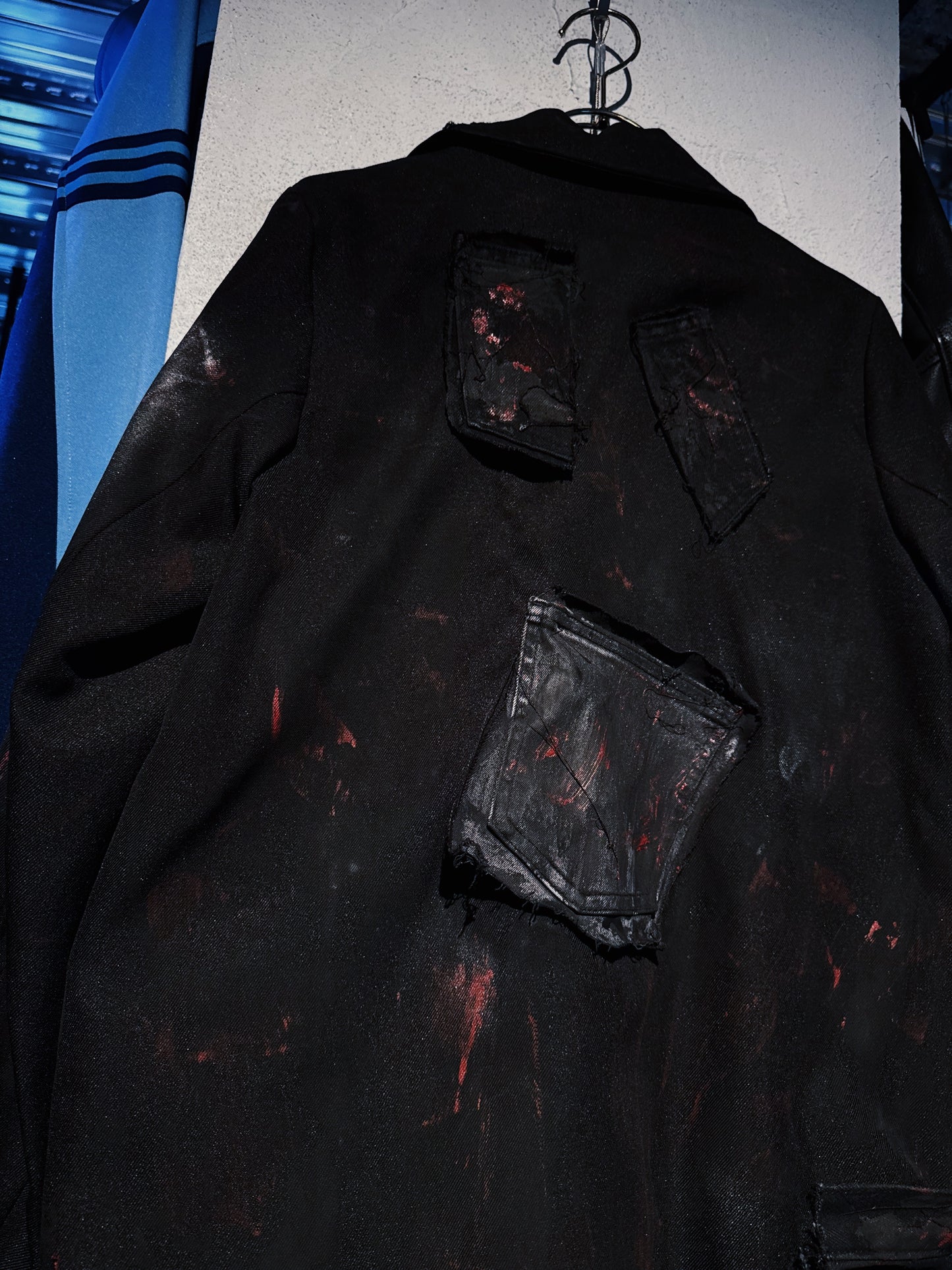 "vivid notes"The Anarchist's Orbit tailored jacket