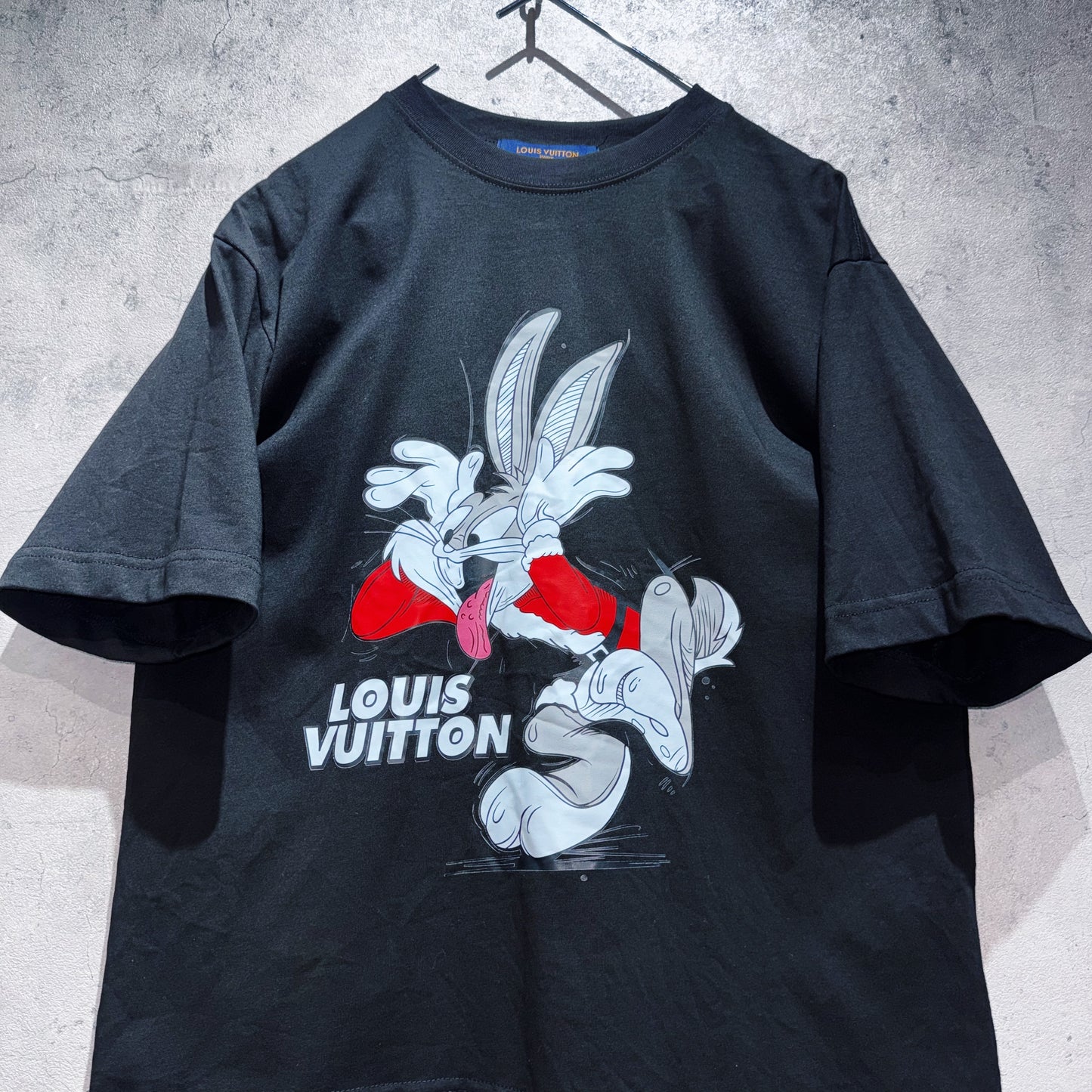 "LOUIS VUITTON"BUGS BUNNY graphic design bootleg T shirt