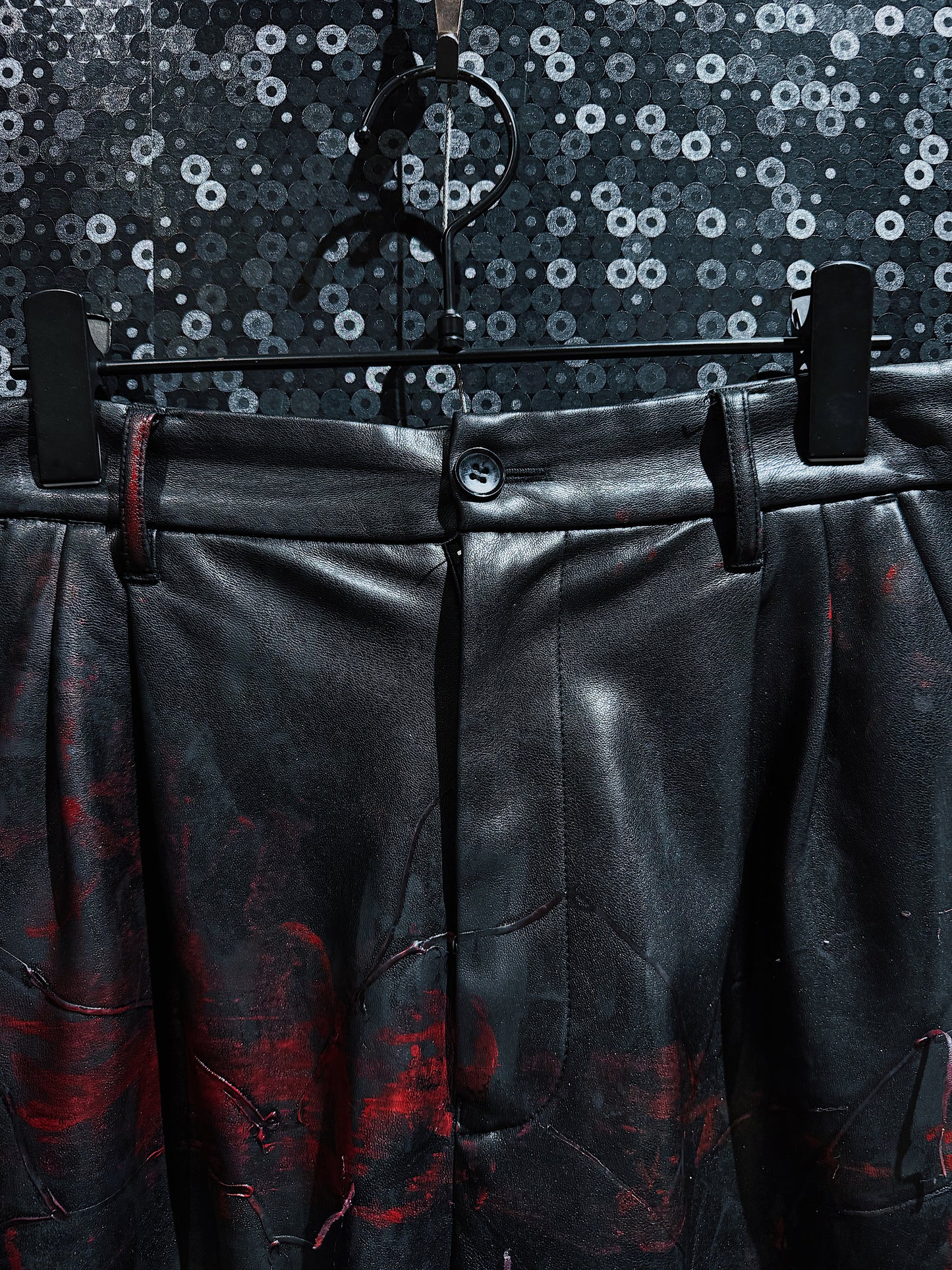【ÆIEM】vivid notes IRON VEIN hurf pants
