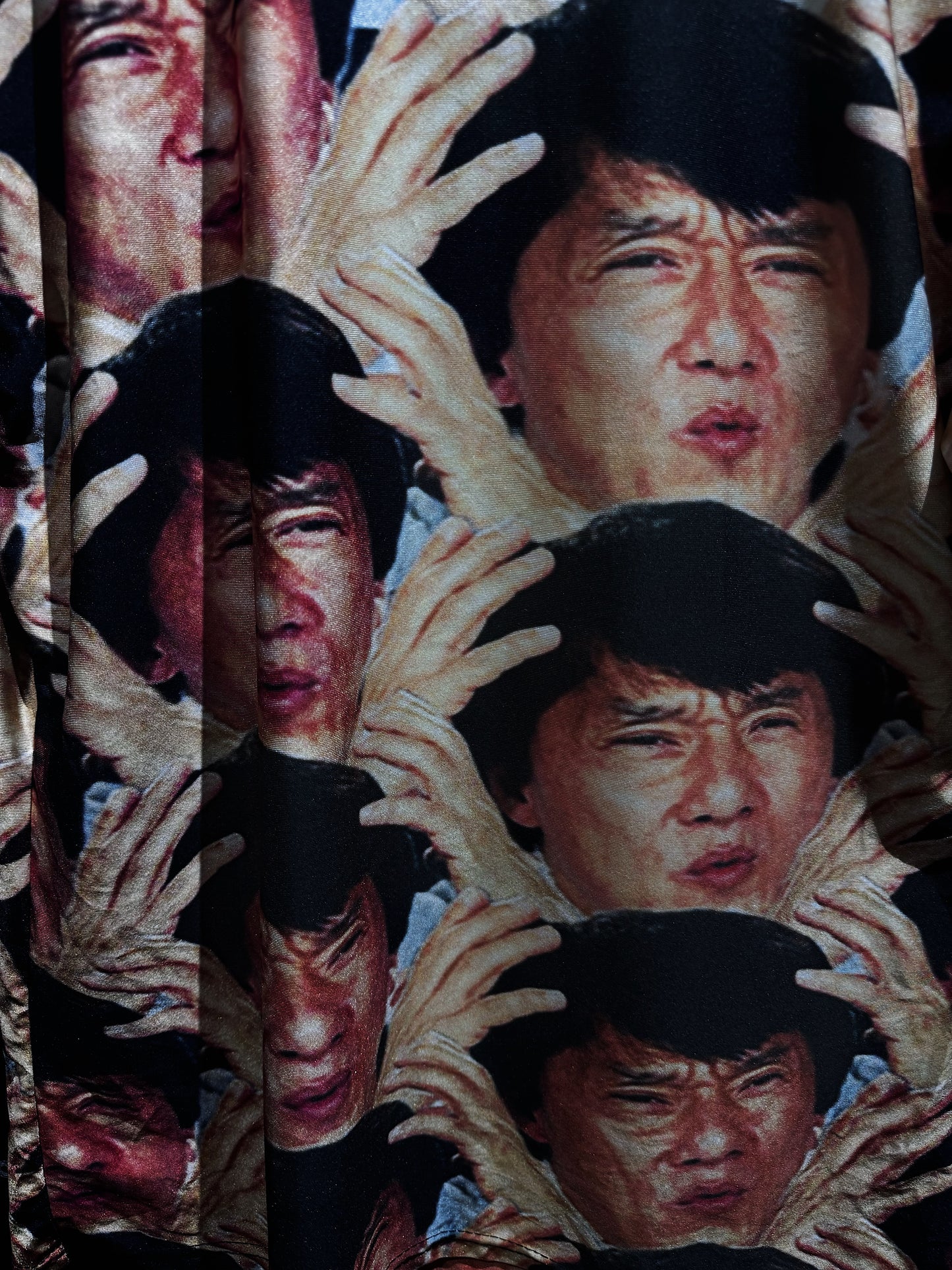 【ÆIEM】Jackie Chan All Over Print Graphic T-shirt