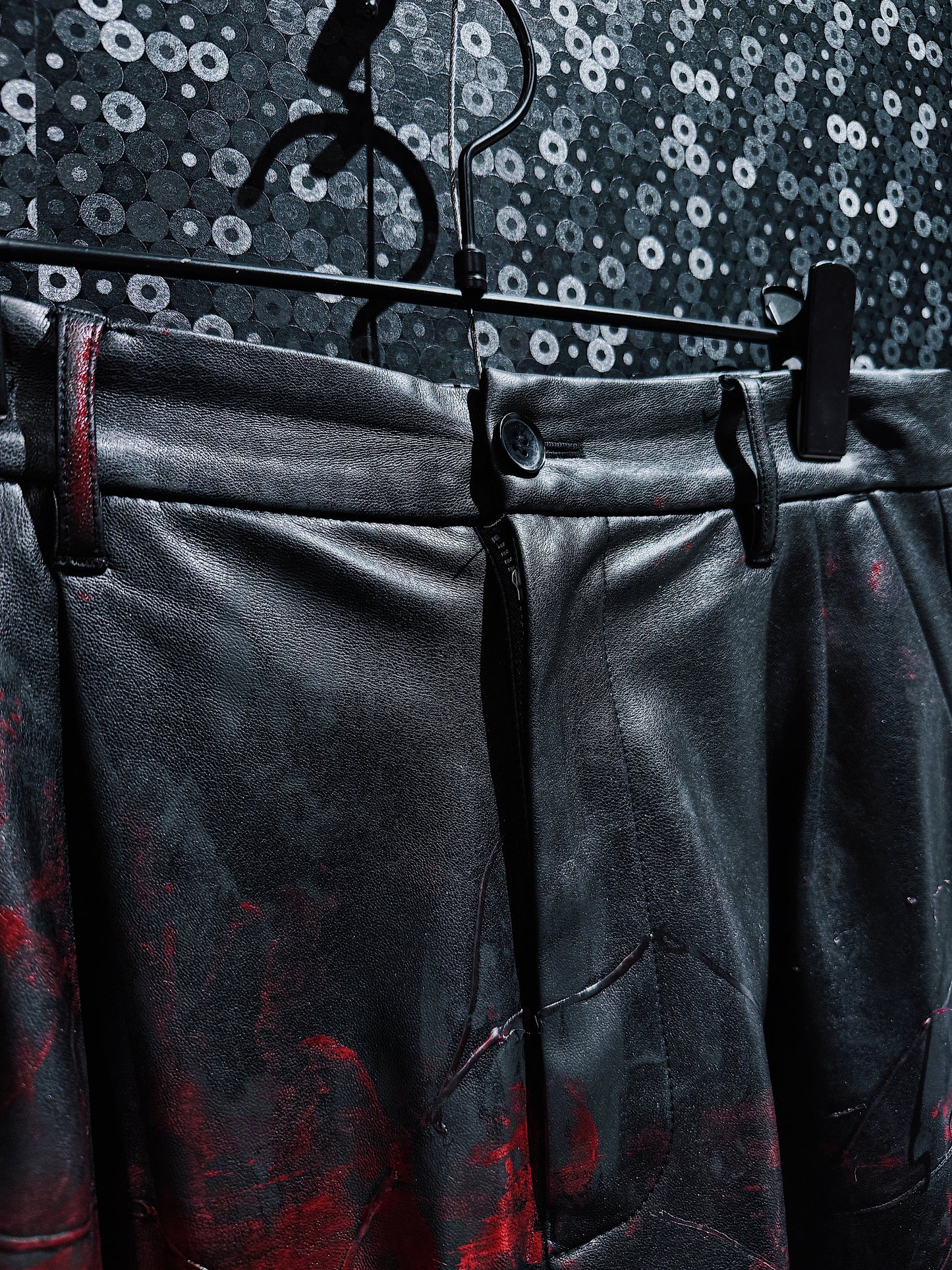 【ÆIEM】vivid notes IRON VEIN hurf pants