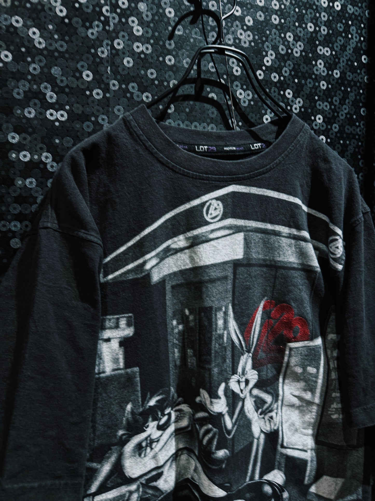 ￼
【ÆIEM】LOT29 Bugs Bunny & Tasmanian Devil Big Print T-shirt