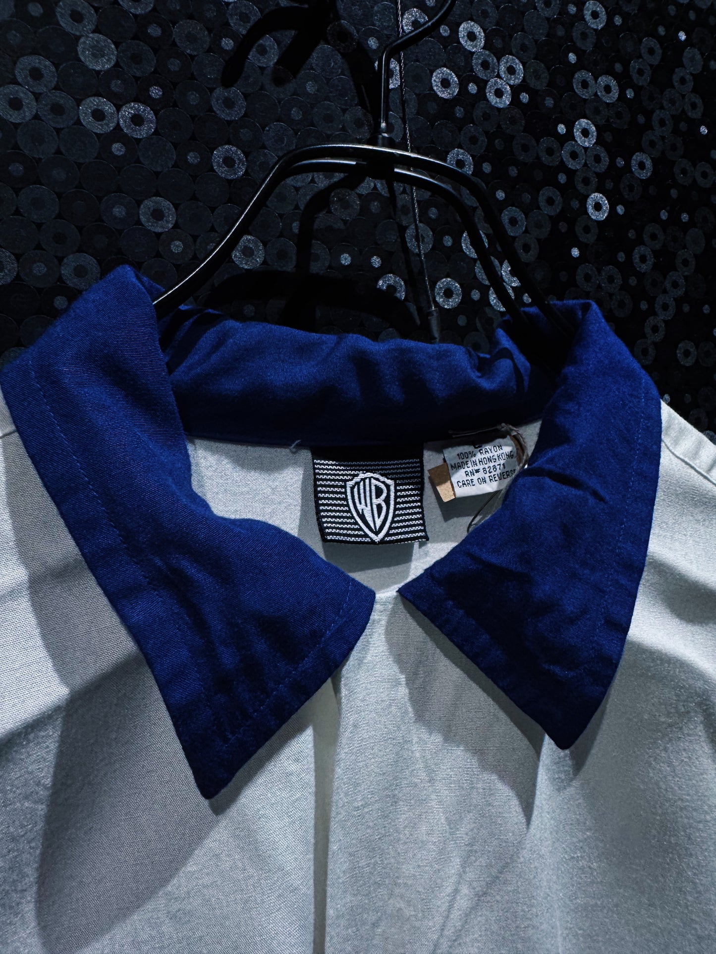 【ÆIEM】Warner Bros. Vintage “Taz Bowling League” Open Collar Shirt