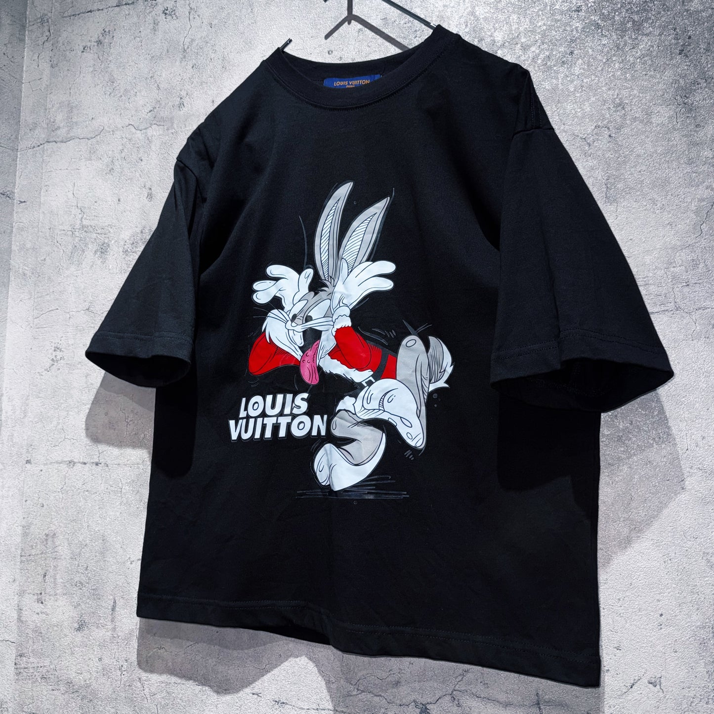 "LOUIS VUITTON"BUGS BUNNY graphic design bootleg T shirt