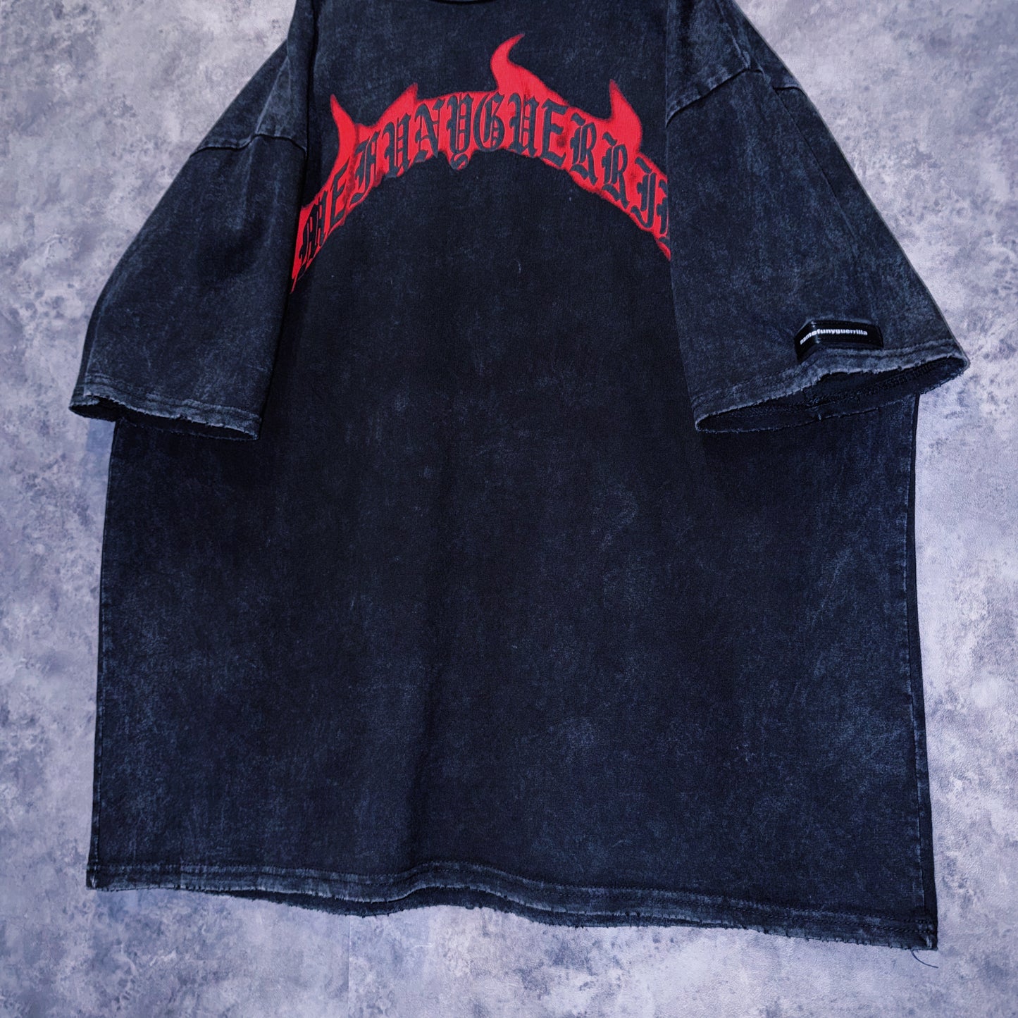 【doppio】vintage anime character print design T-shirt