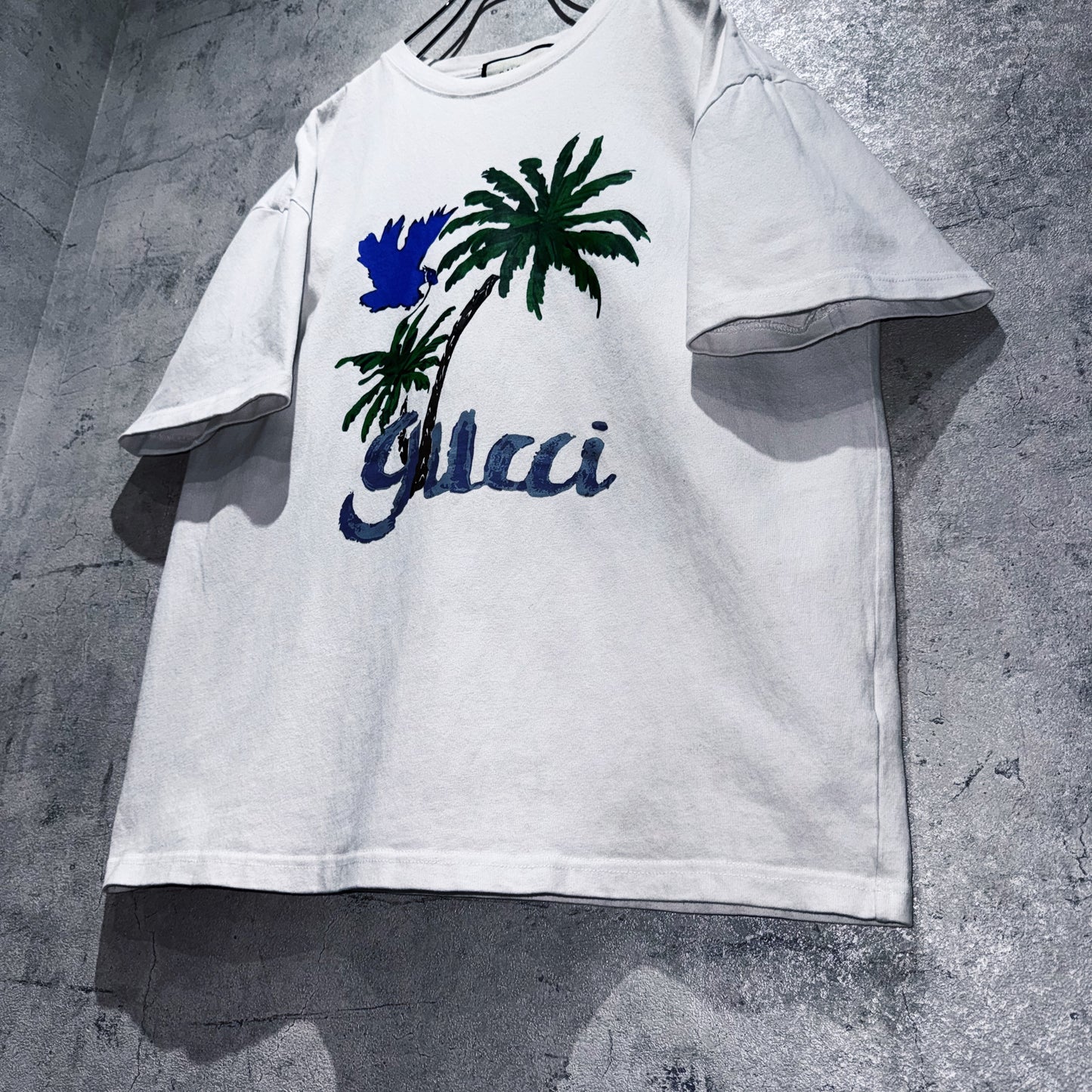 "GUCCI"Art graphic print design T shirt