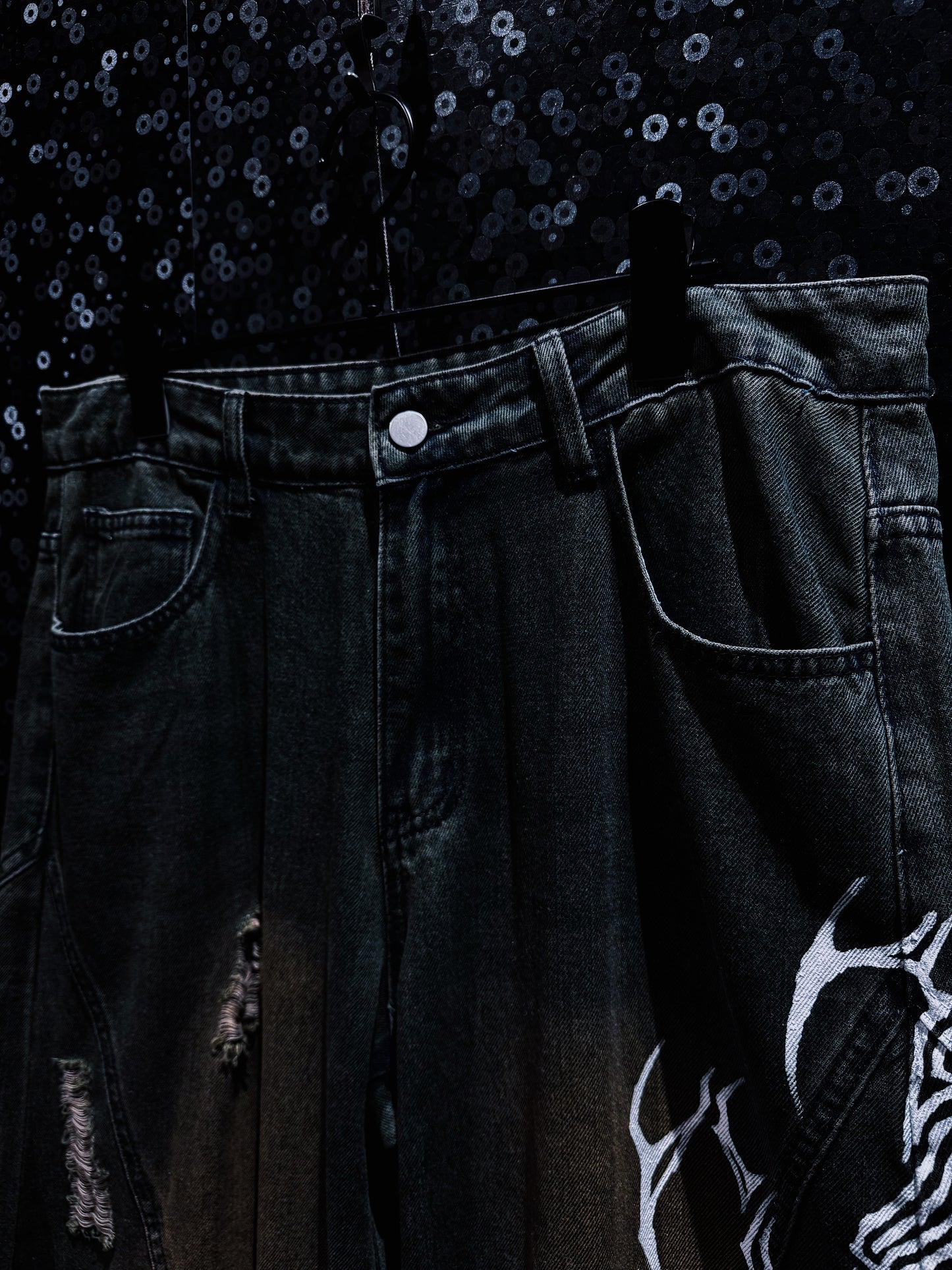 【ÆIEM】“RƎ:STANCE” Hand-Painted Reconstructed Denim
