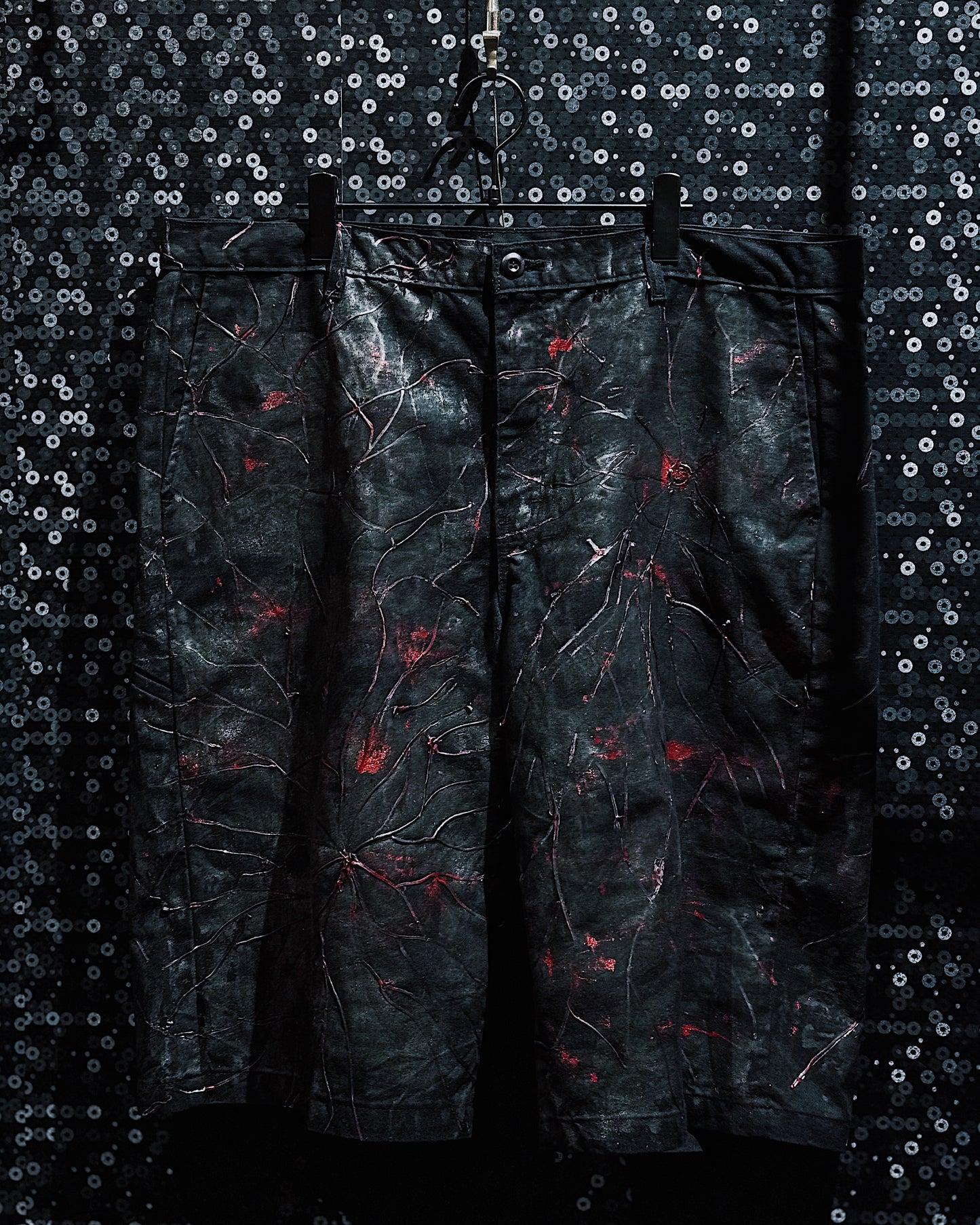 【ÆIEM】vivid notes IRON VEIN hurf pants