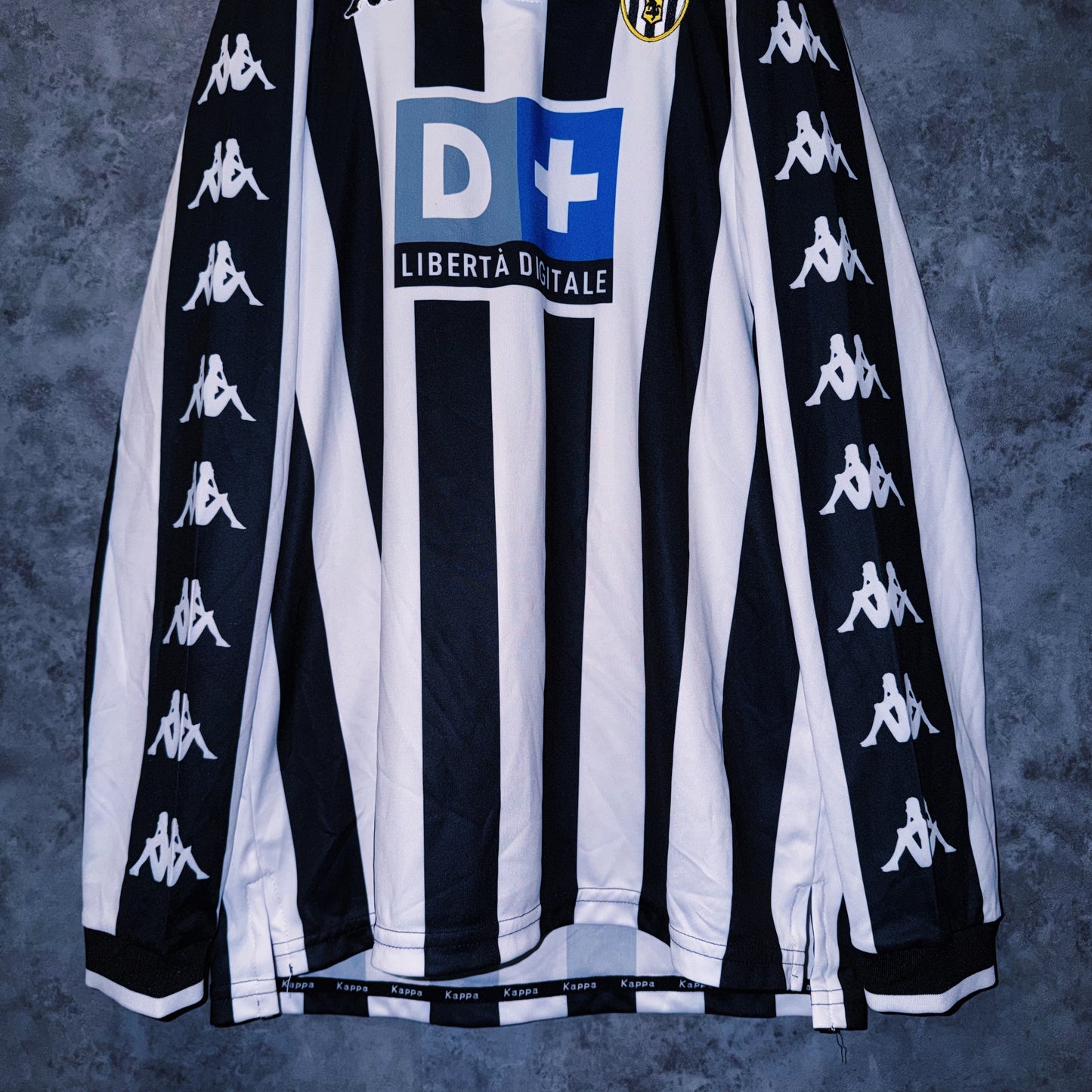 【doppio】90’s vintage “Juventus”No.21” Zidane” long sleeve game shirt