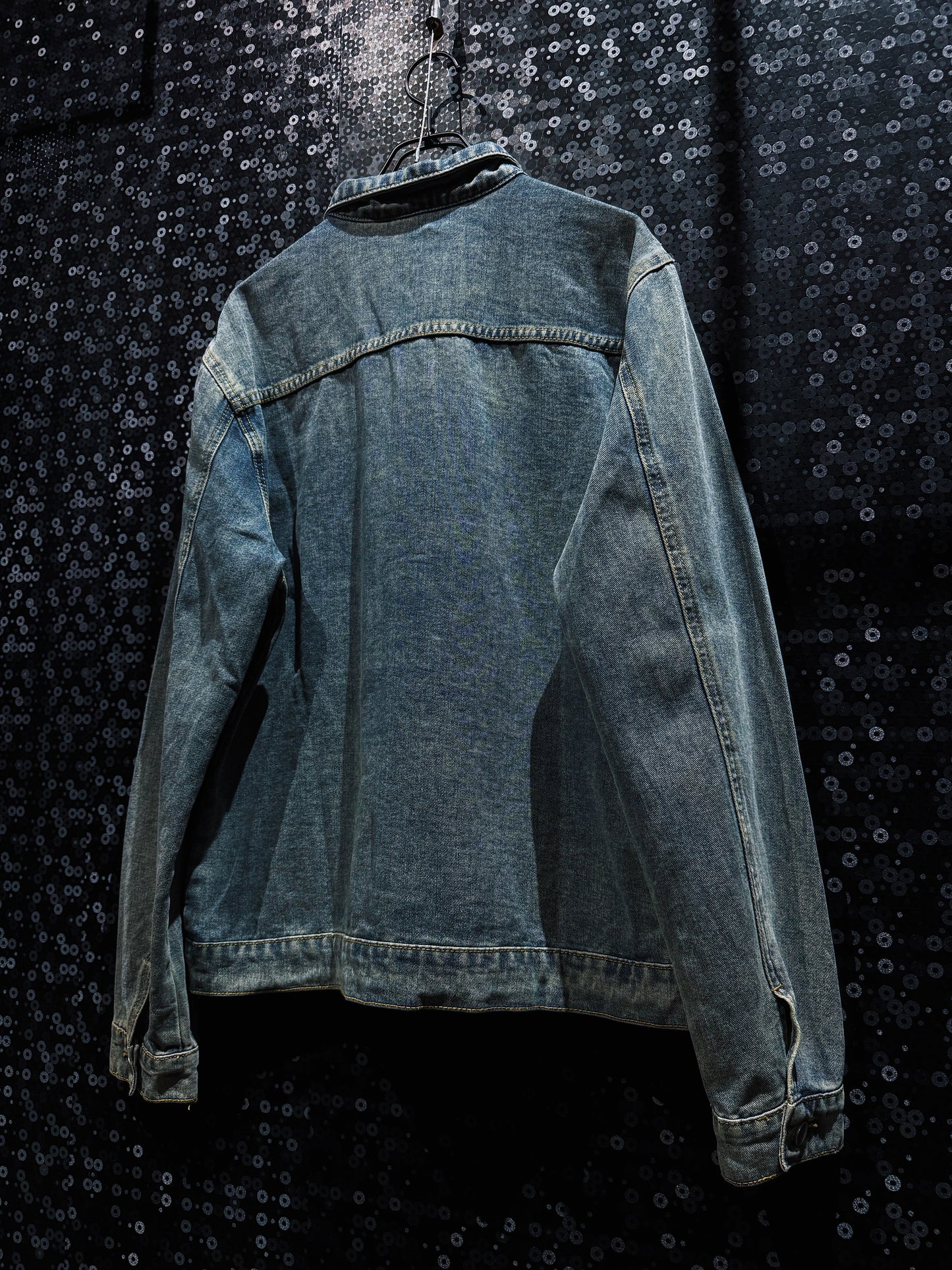 【ÆIEM】“RƎ:STANCE” Hand-Painted Denim jacket