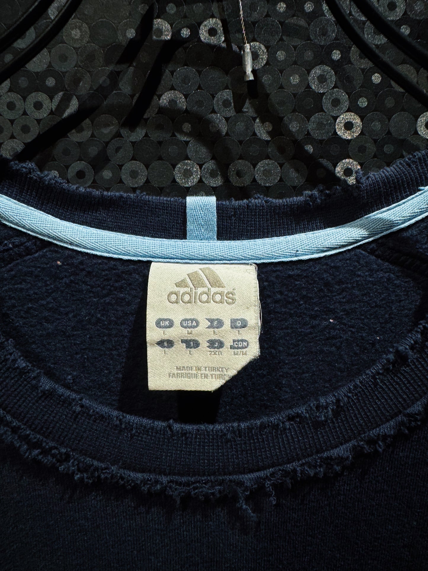 【ÆIEM】original”boro”remake adidas Equipment Ruined Line Sweat