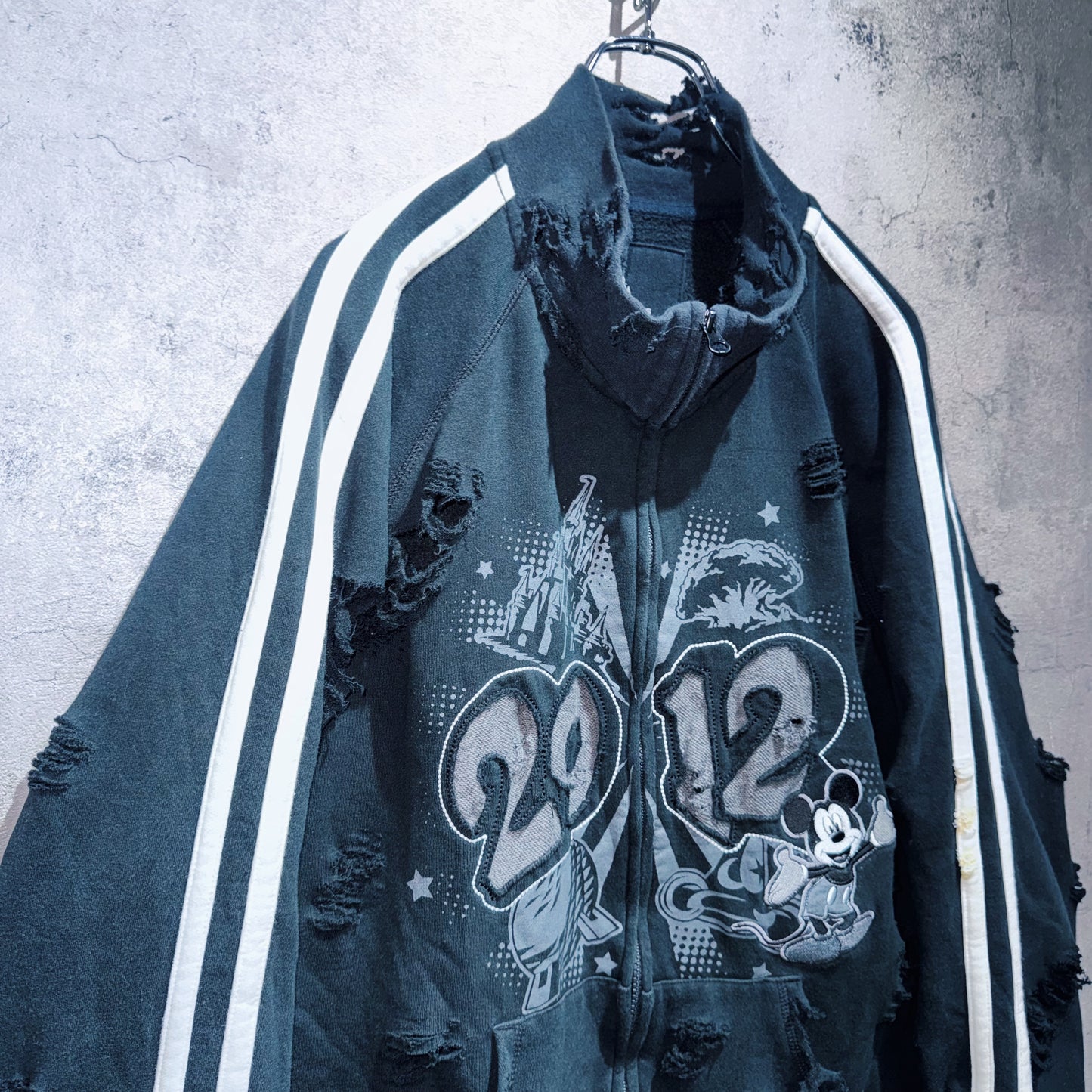 2012"Disney"WDW graphic design boro custom track jacket