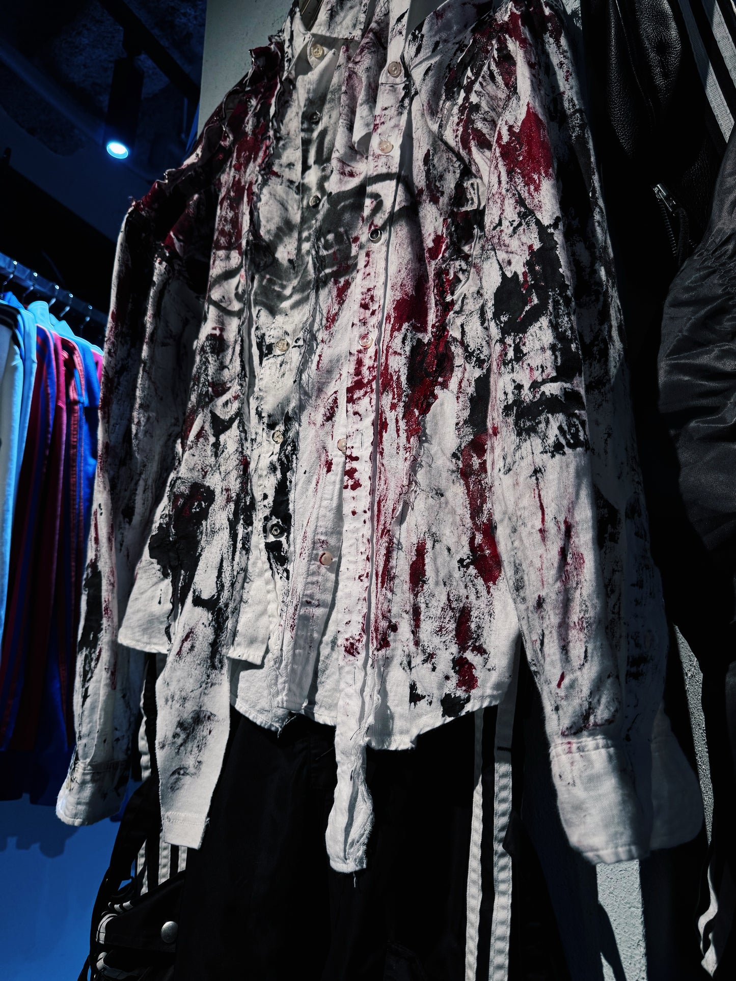 "vivid notes"再構築 The Anarchist's painting design Orbit shirt