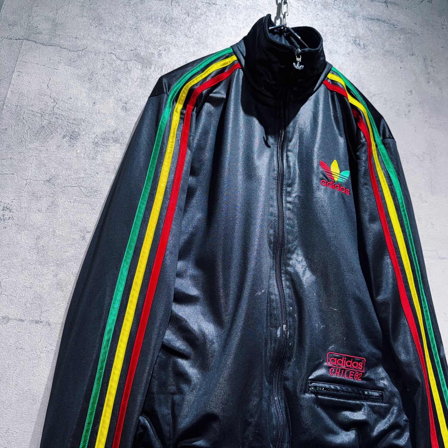 "ADIDAS Originals CHILE62”Trefoil design track jacket