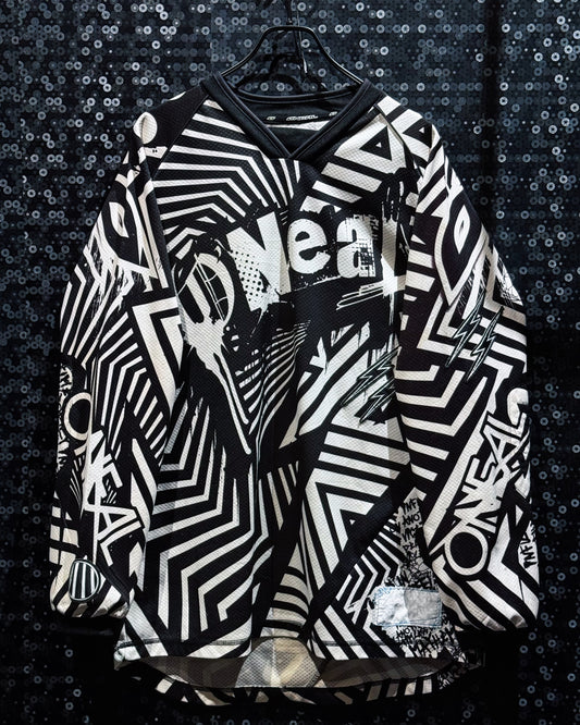 【ÆIEM】“O’Neal” Vintage Optical Illusion Motocross Jersey