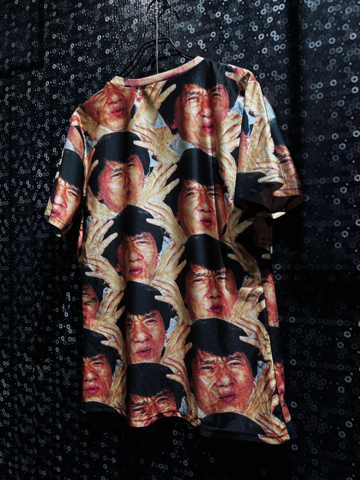 【ÆIEM】Jackie Chan All Over Print Graphic T-shirt