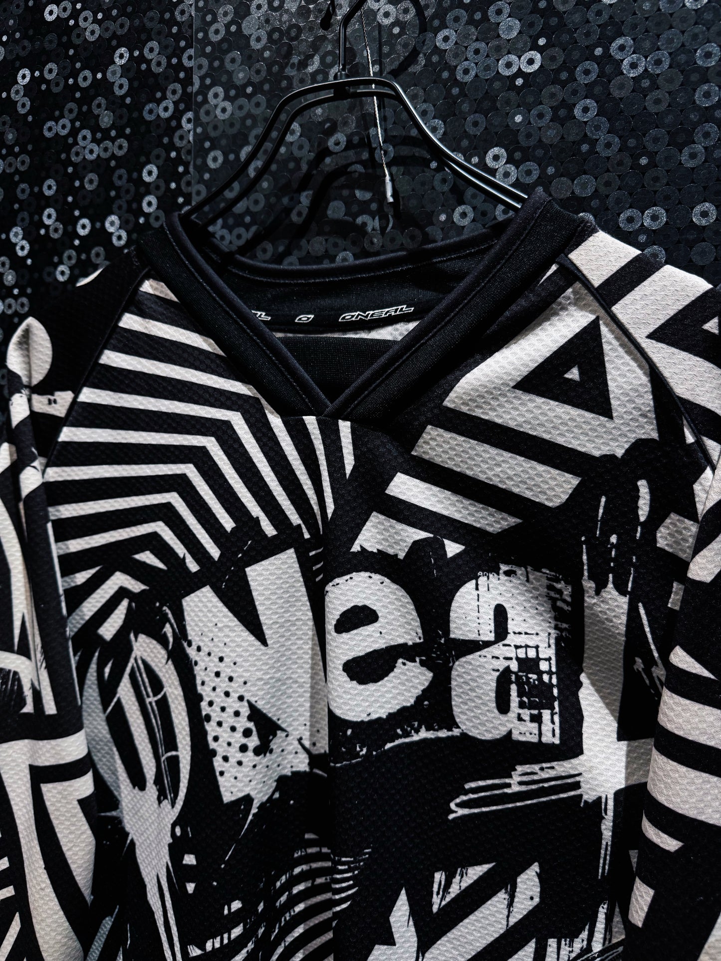 【ÆIEM】“O’Neal” Vintage Optical Illusion Motocross Jersey