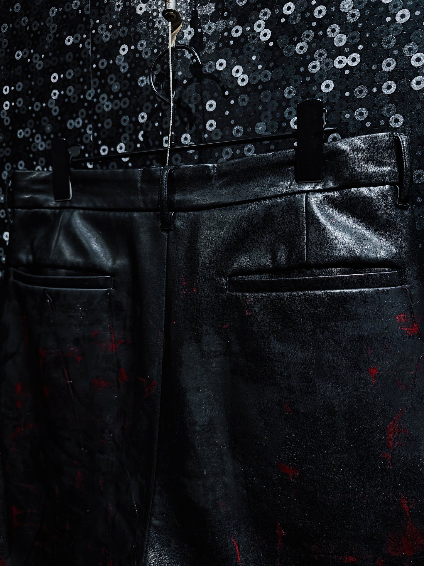 【ÆIEM】vivid notes IRON VEIN hurf pants