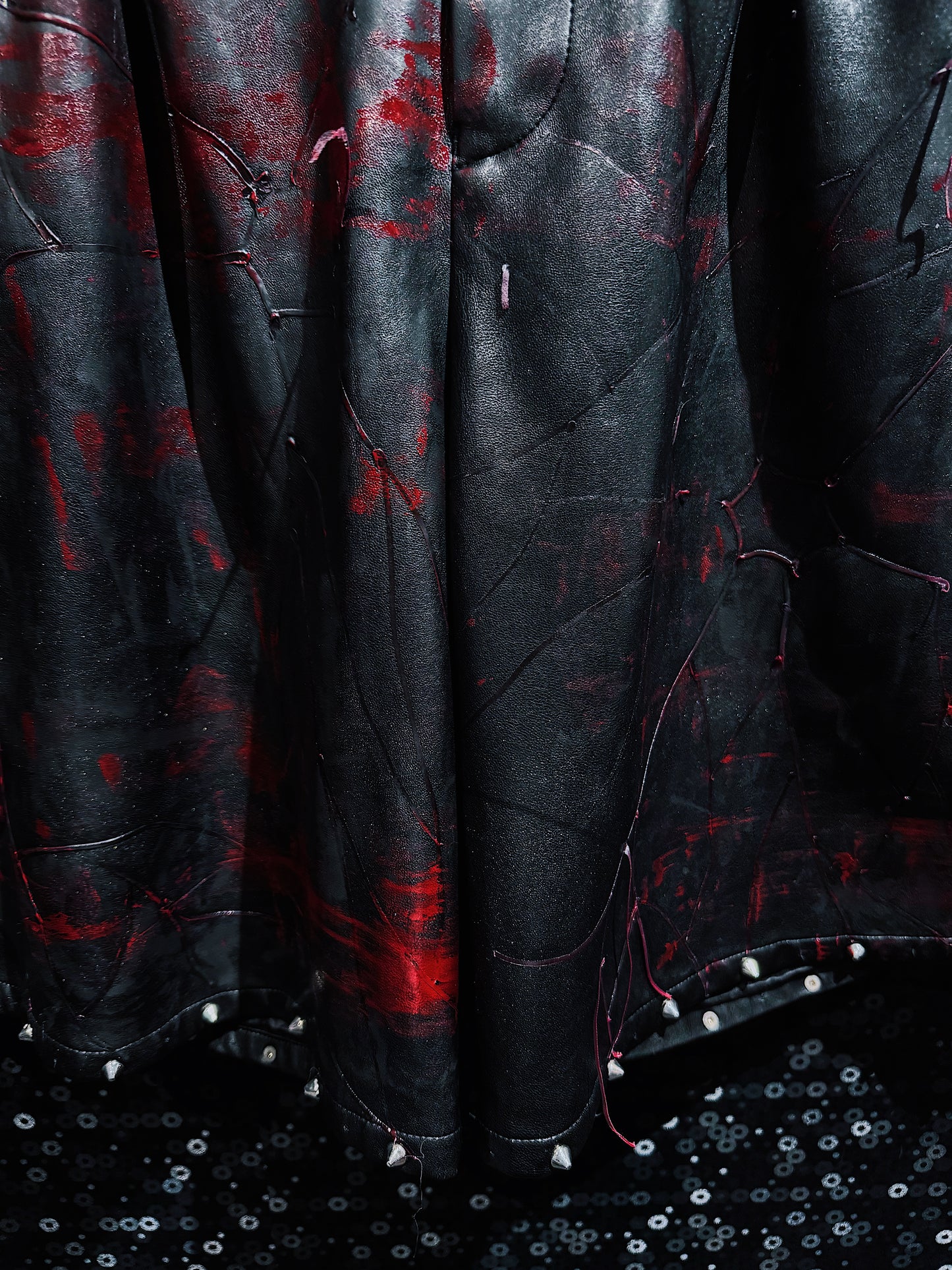 【ÆIEM】vivid notes IRON VEIN hurf pants