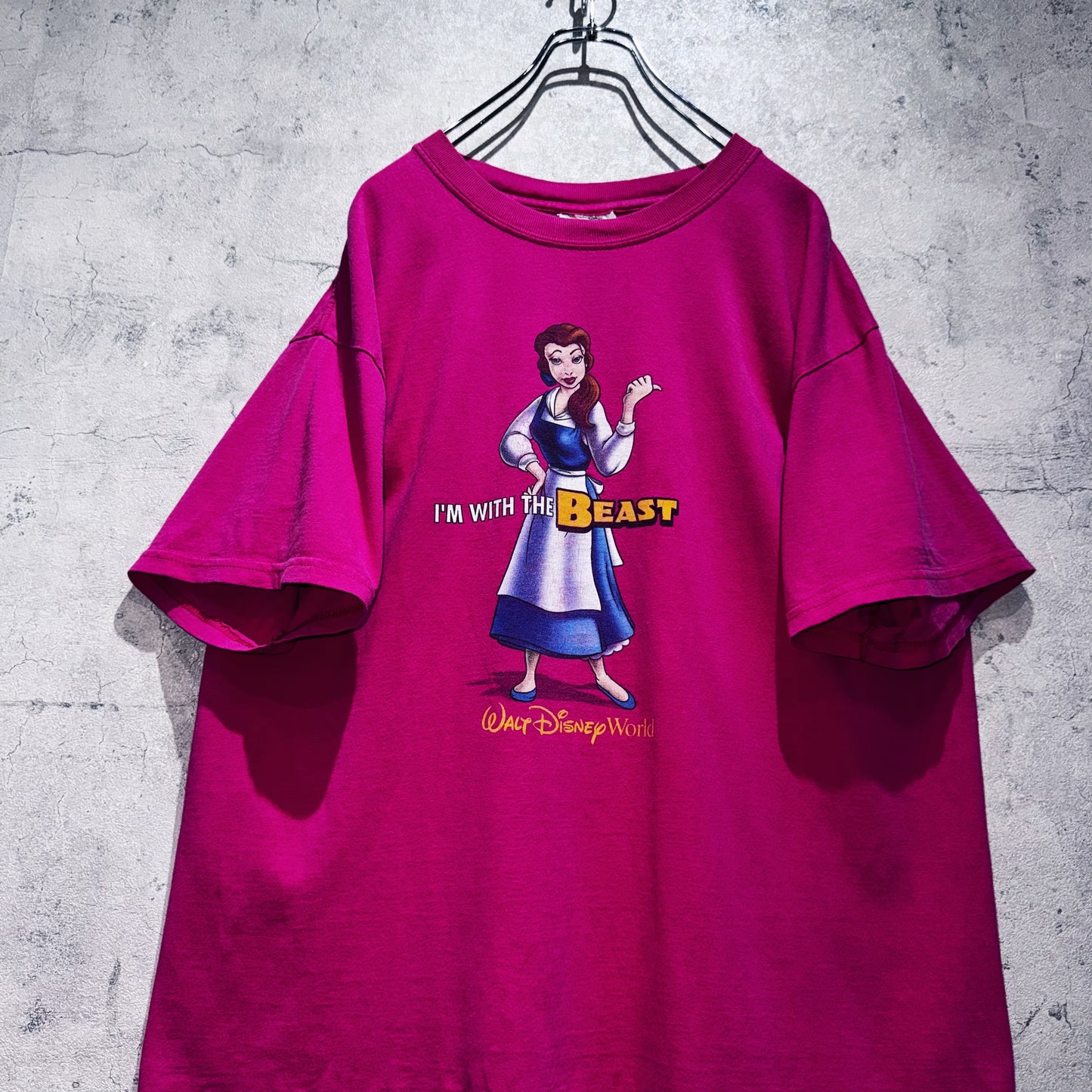 "Beauty and the Beast"Belle single design color T shirt