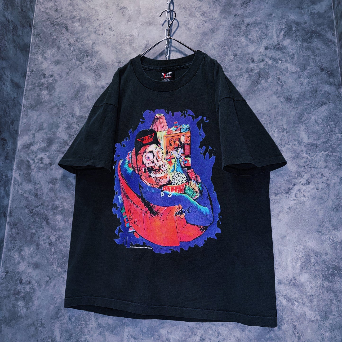 【doppio】90’s vintage “Aerosmith” graphic design band T-shirt