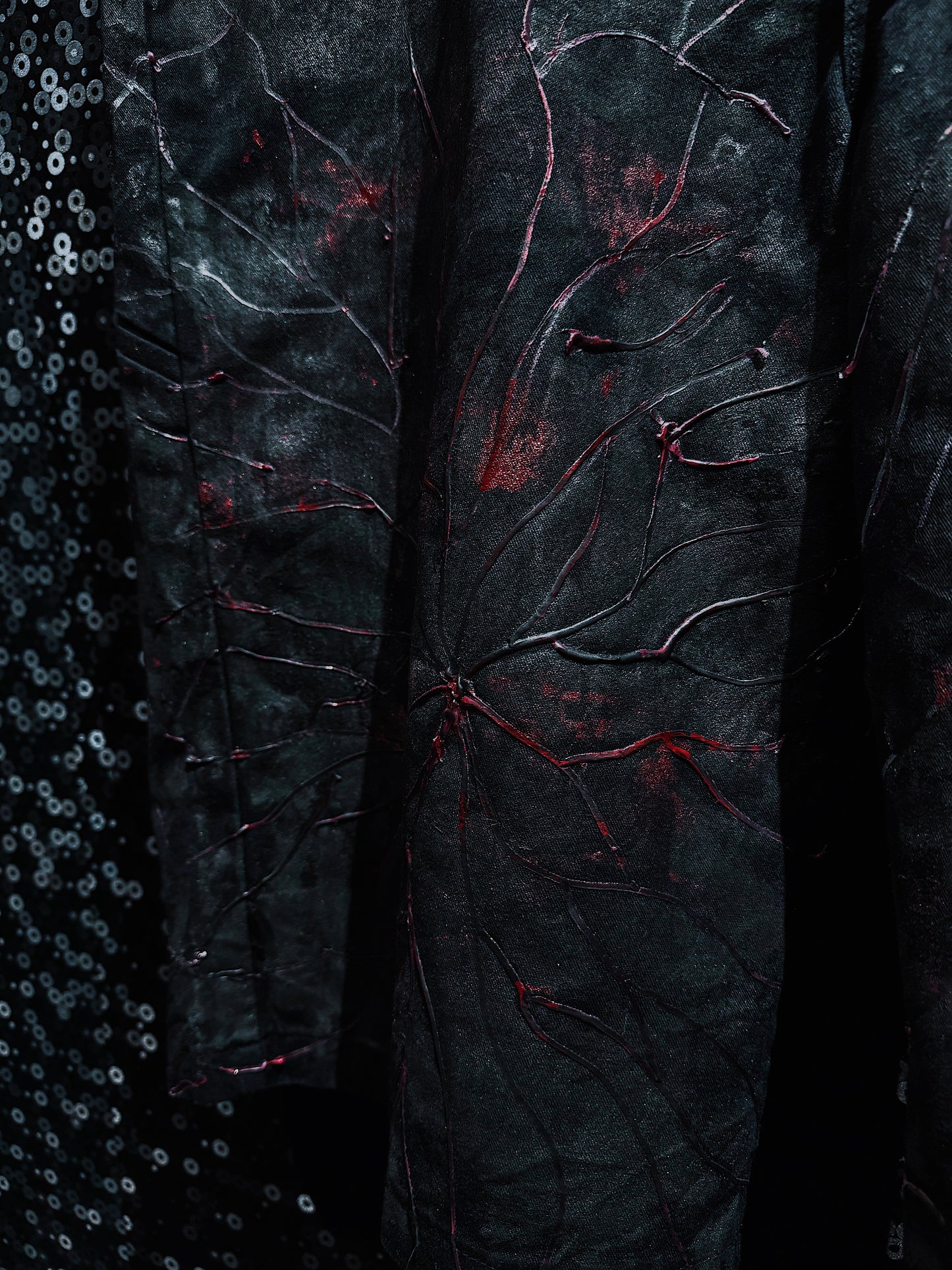 【ÆIEM】vivid notes IRON VEIN hurf pants