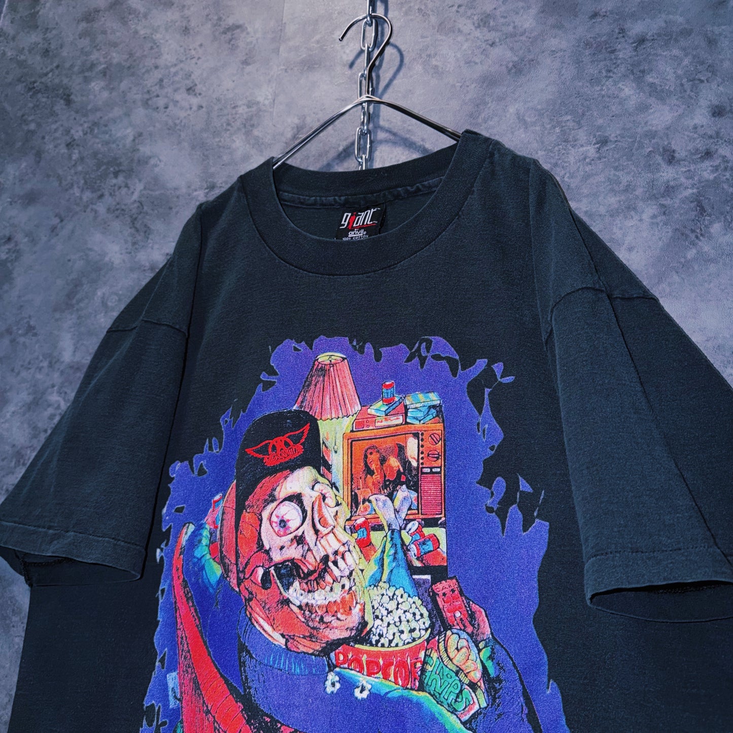 【doppio】90’s vintage “Aerosmith” graphic design band T-shirt