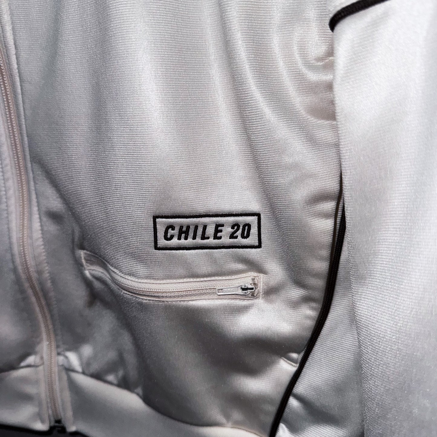 "ADIDAS Chile20"Trefoil logo design track jacket