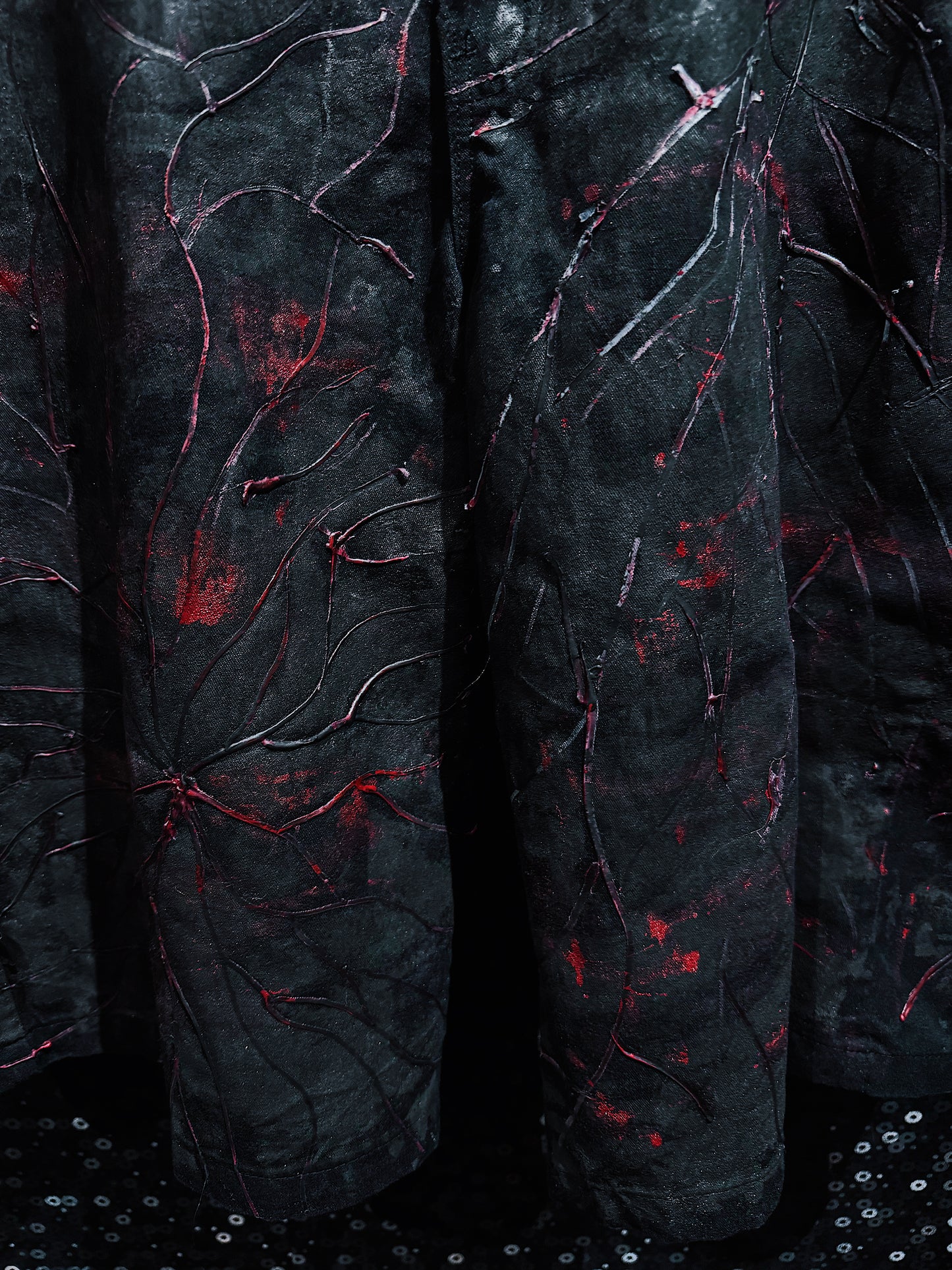 【ÆIEM】vivid notes IRON VEIN hurf pants