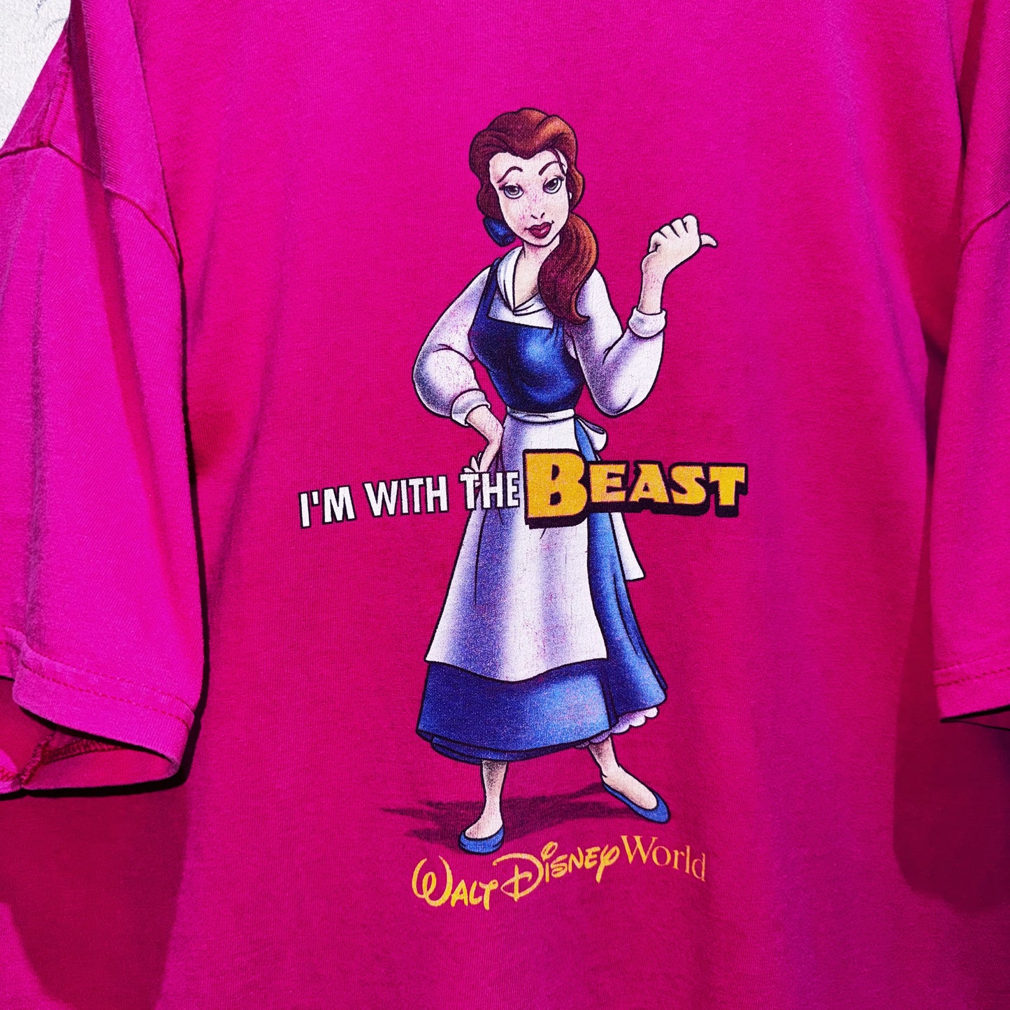 "Beauty and the Beast"Belle single design color T shirt