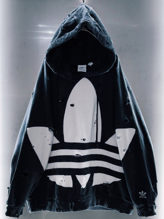 special AYNE Original vintage adidas "boro" Re:make pullover