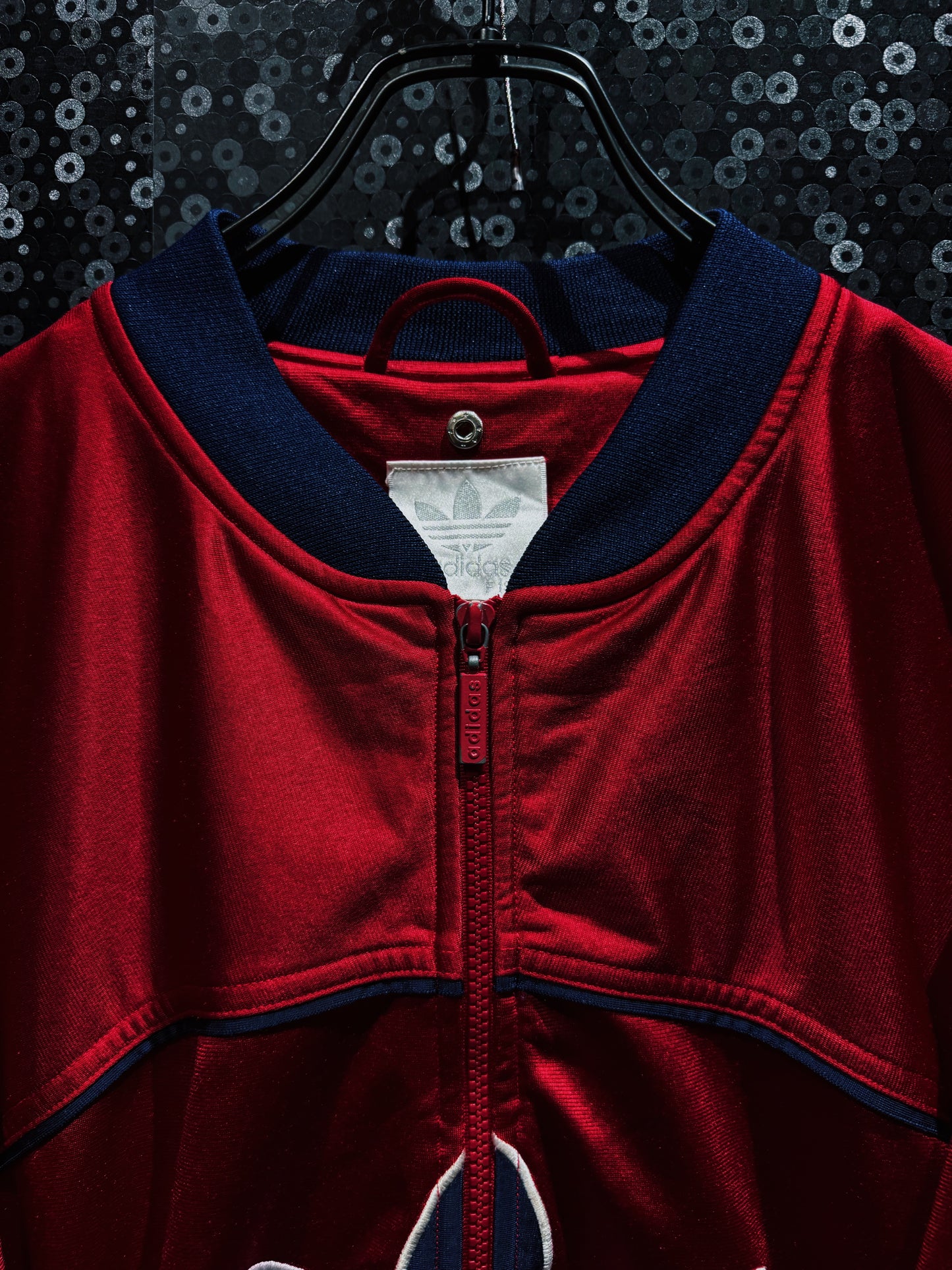 【ÆIEM】adidas originals Oversized Trefoil Embroidery Switching Track Jacket
